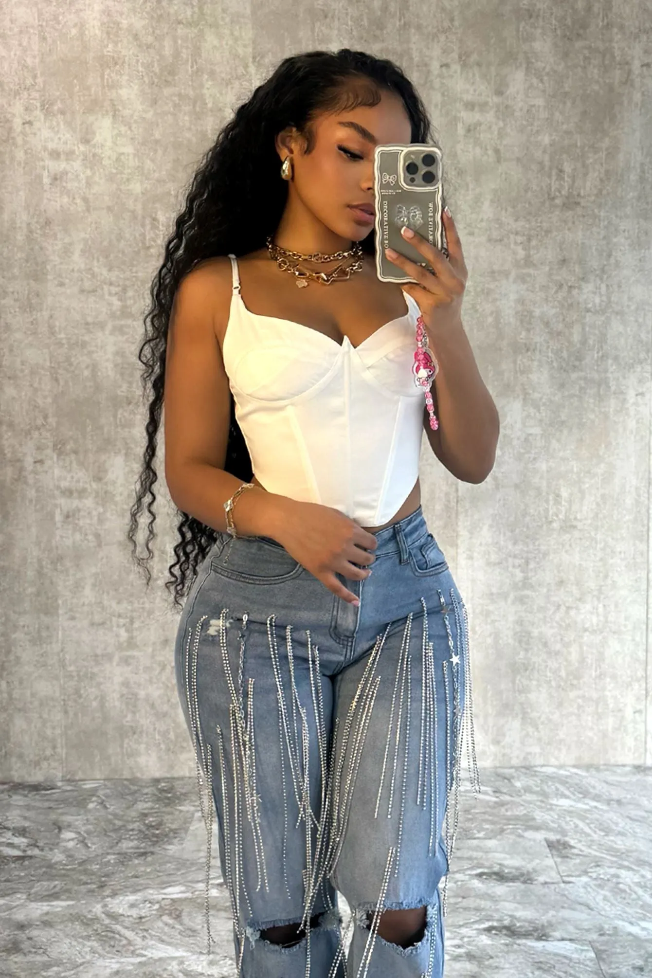 LayeredDurability LayeredCuff Telling Secrets Satin Corset Top