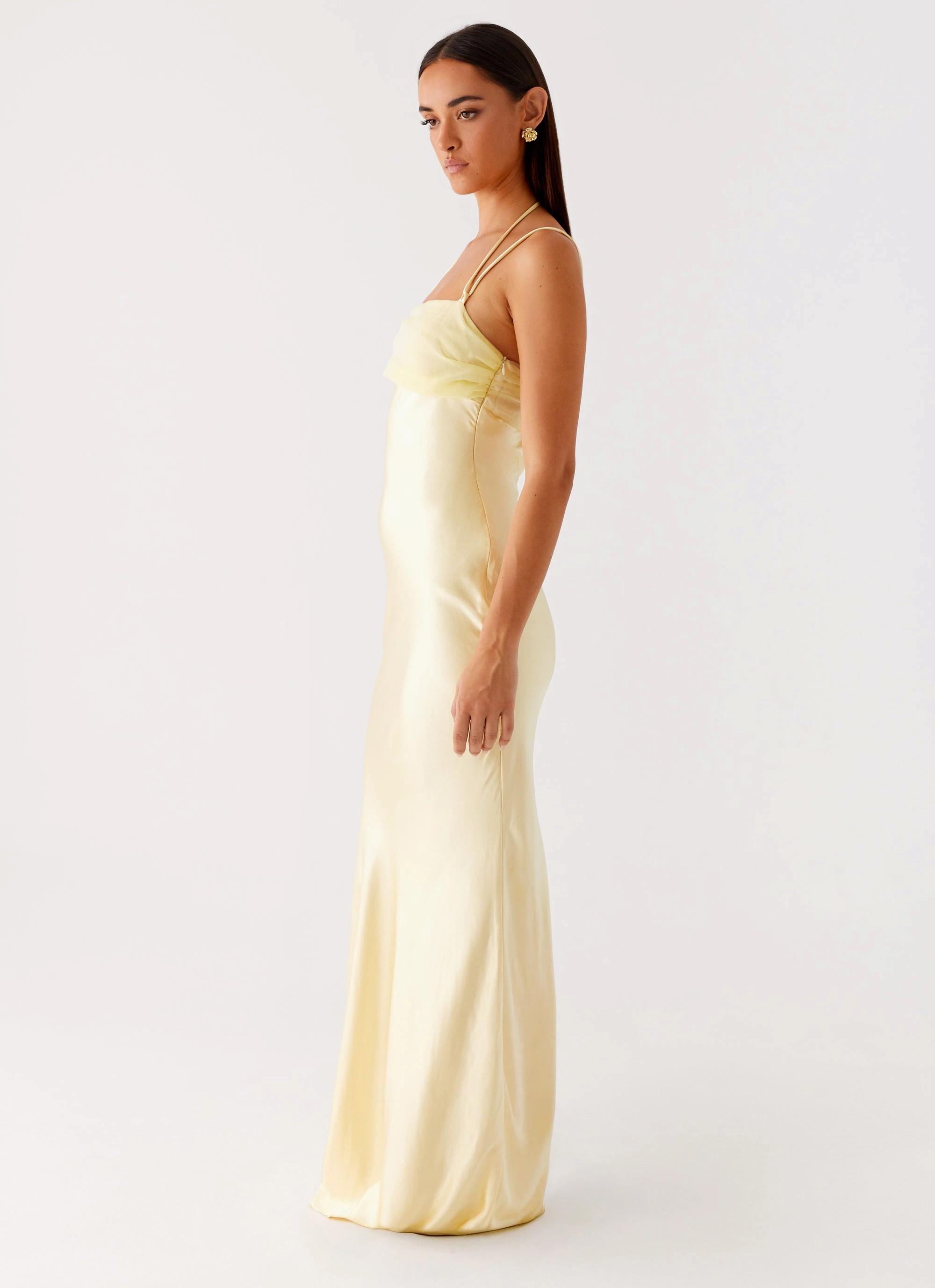 Bridal-Shower Comfy Yet Stylish Belize Maxi Dress - Yellow