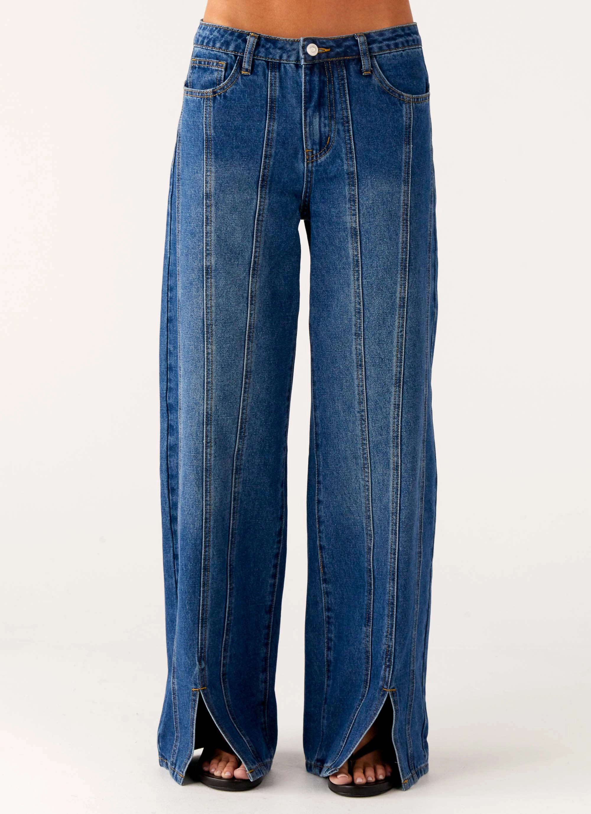 Reliable Choice Grayson Straight Leg Jeans - Denim Blue