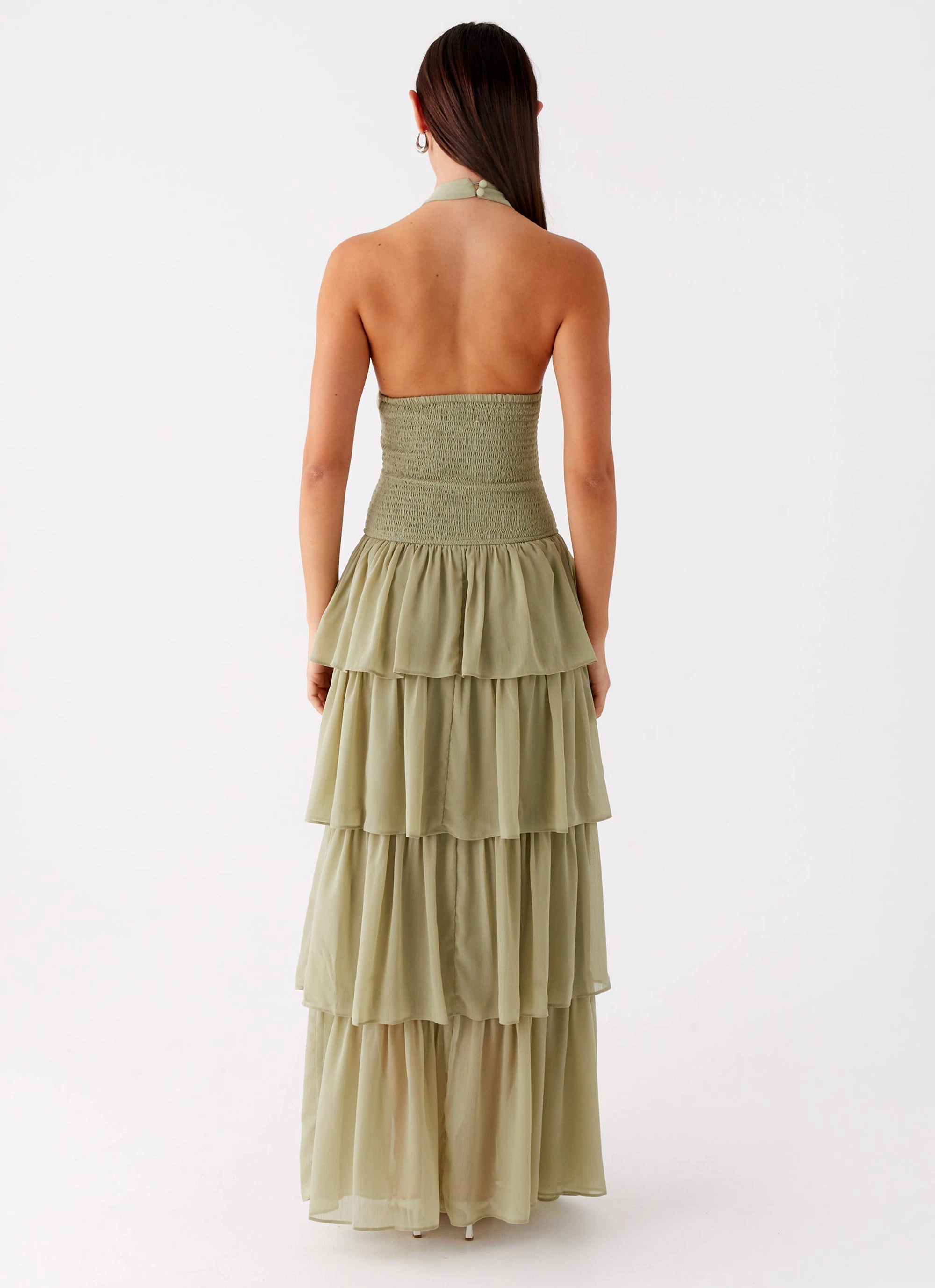 Bride Side Salma Maxi Dress - Sage