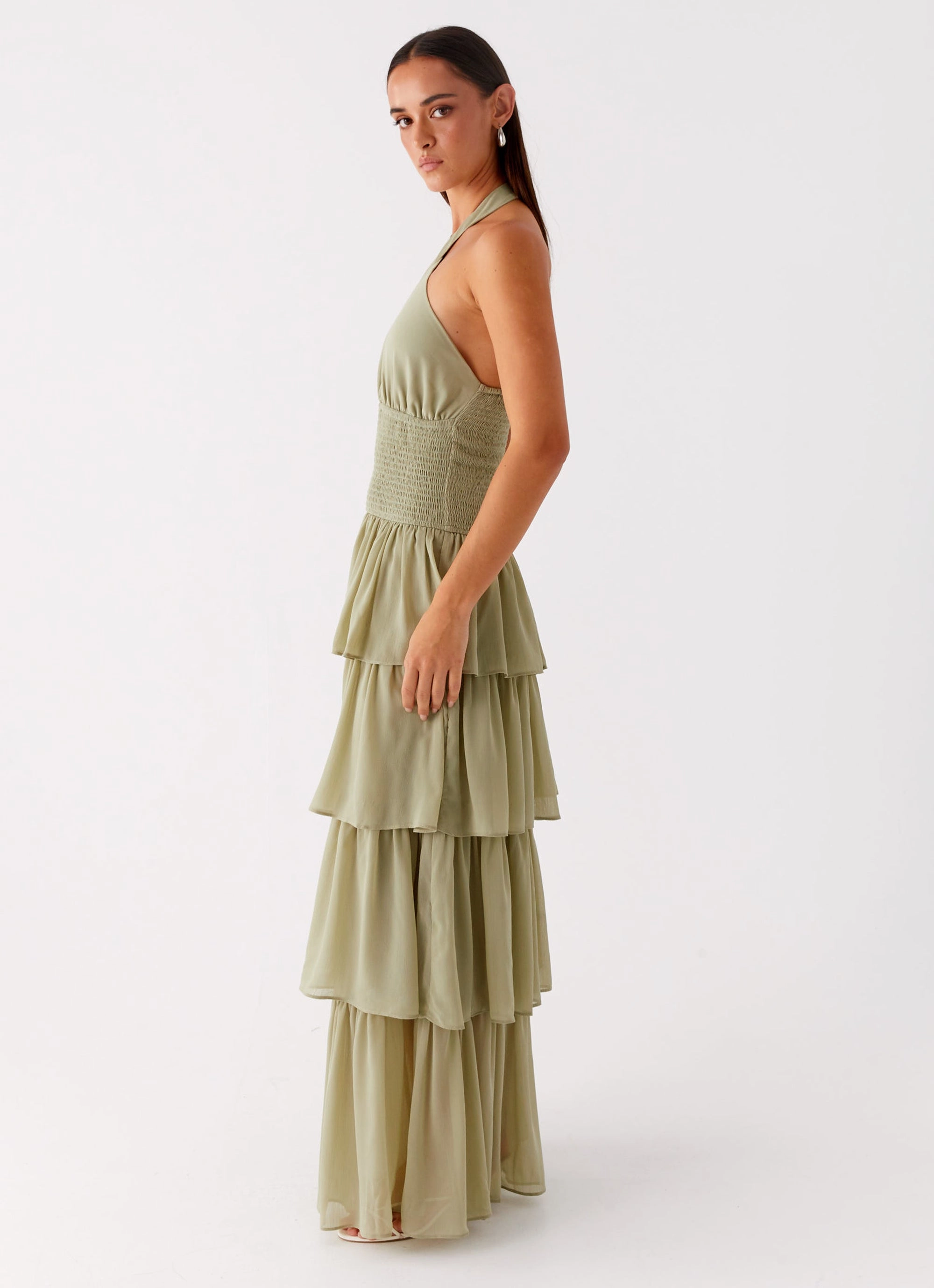 Heart Tone Salma Maxi Dress - Sage