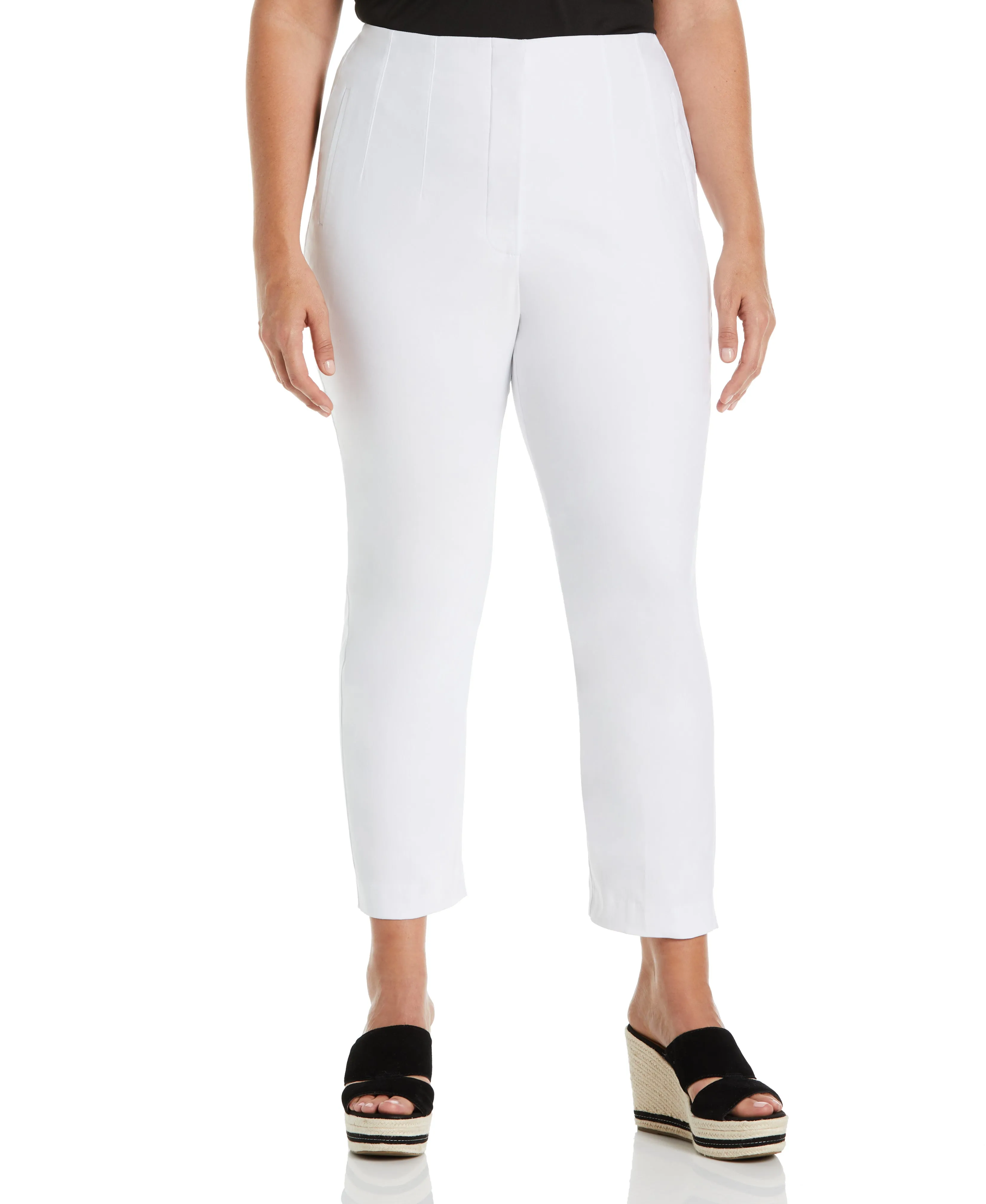 Plus Size Straight Leg Pant Polished Look Quick Flex