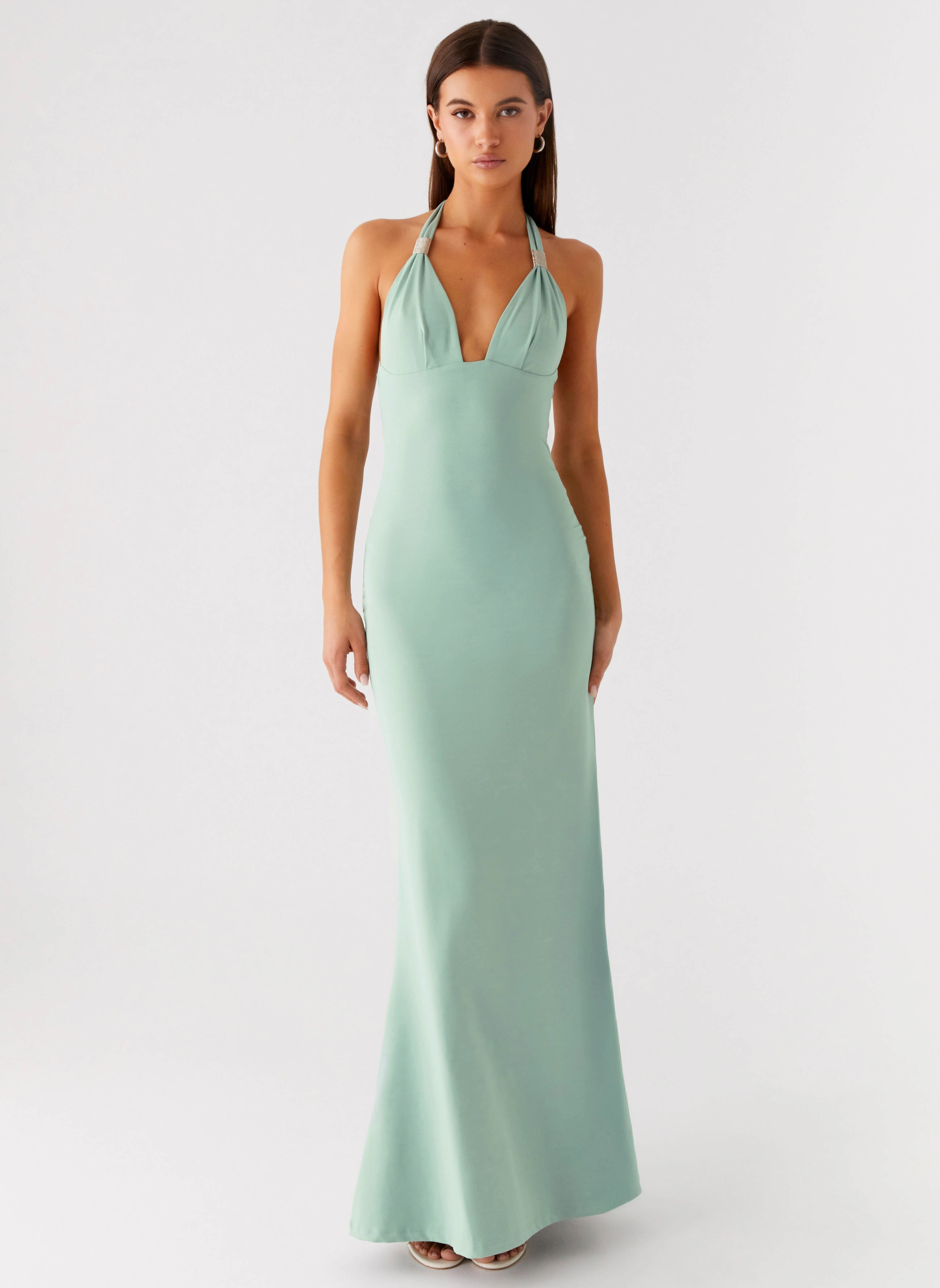 Fern Valley Maxi Dress - Sage Relax Form
