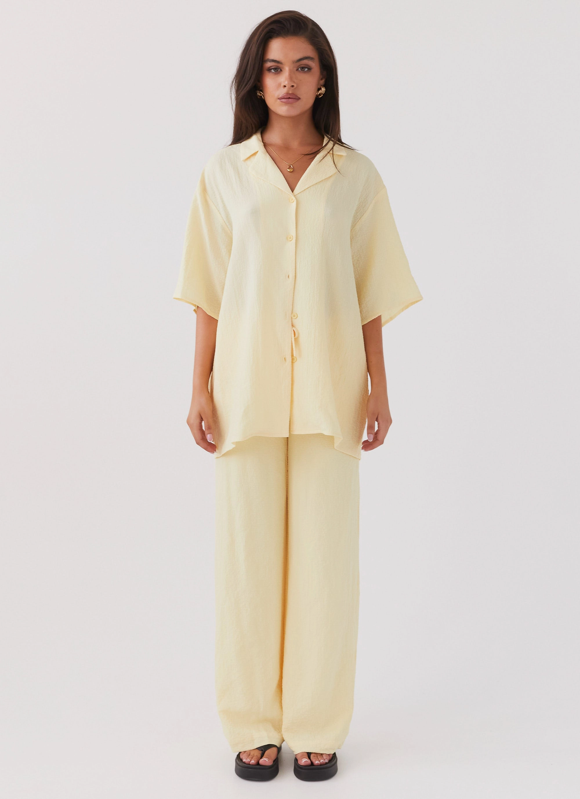 City Ready The Good Days Pants - Lemon