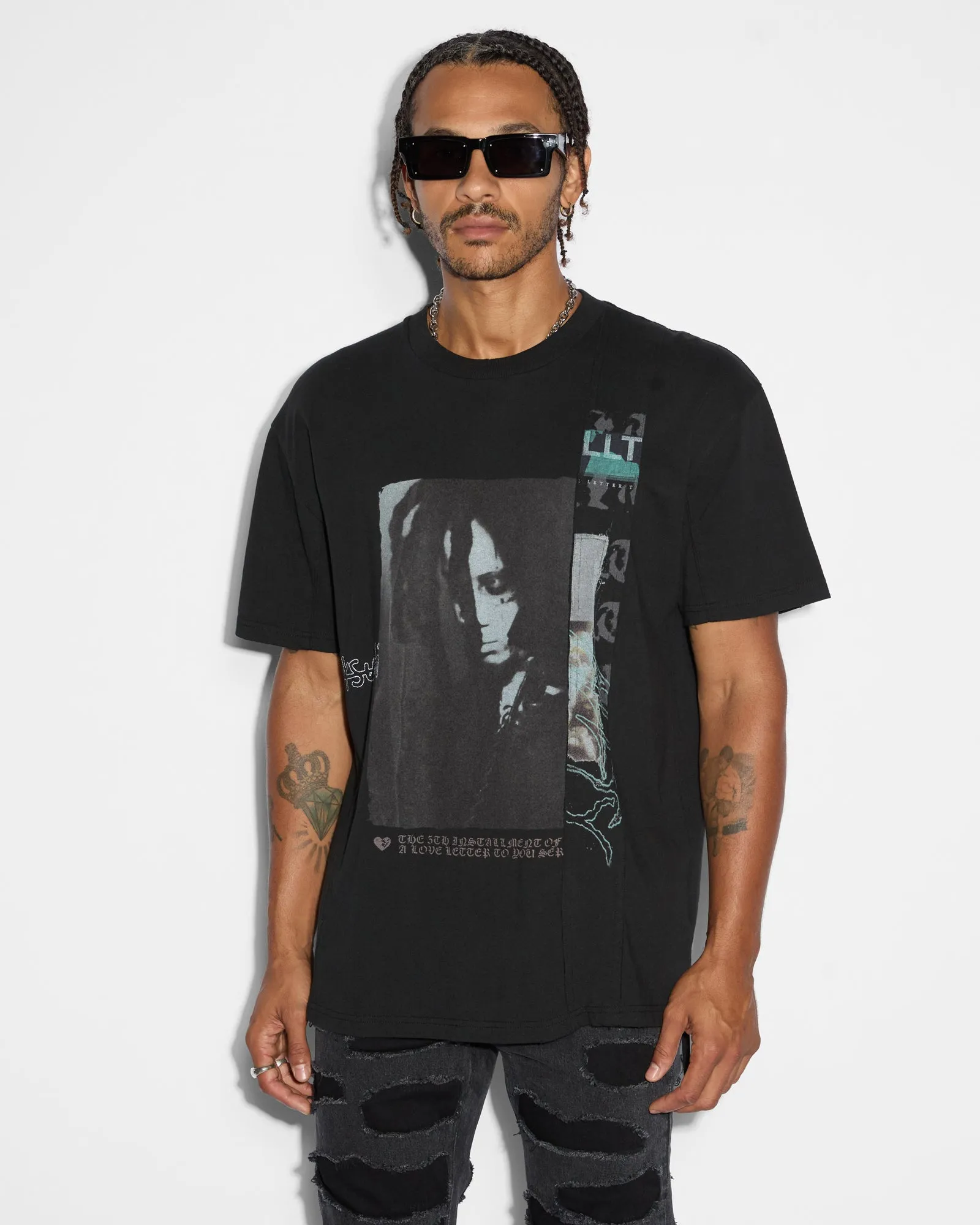 TRIPPIE REDD BIGGIE SS TEE BLACKOUT Thermal Regulating Layer SlimFitAdaptation Multipurpose Layering Piece