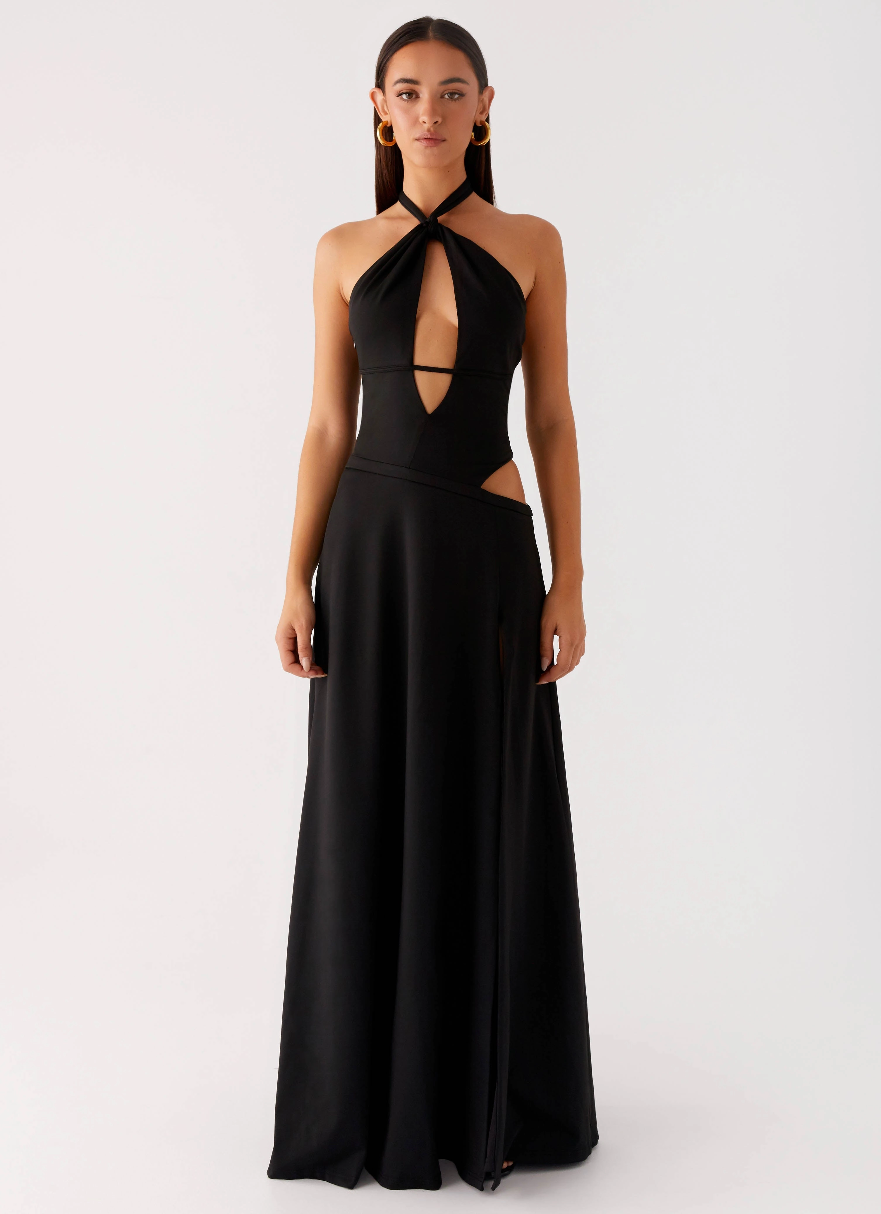 Turner Maxi Dress - Black Urban Minimalism