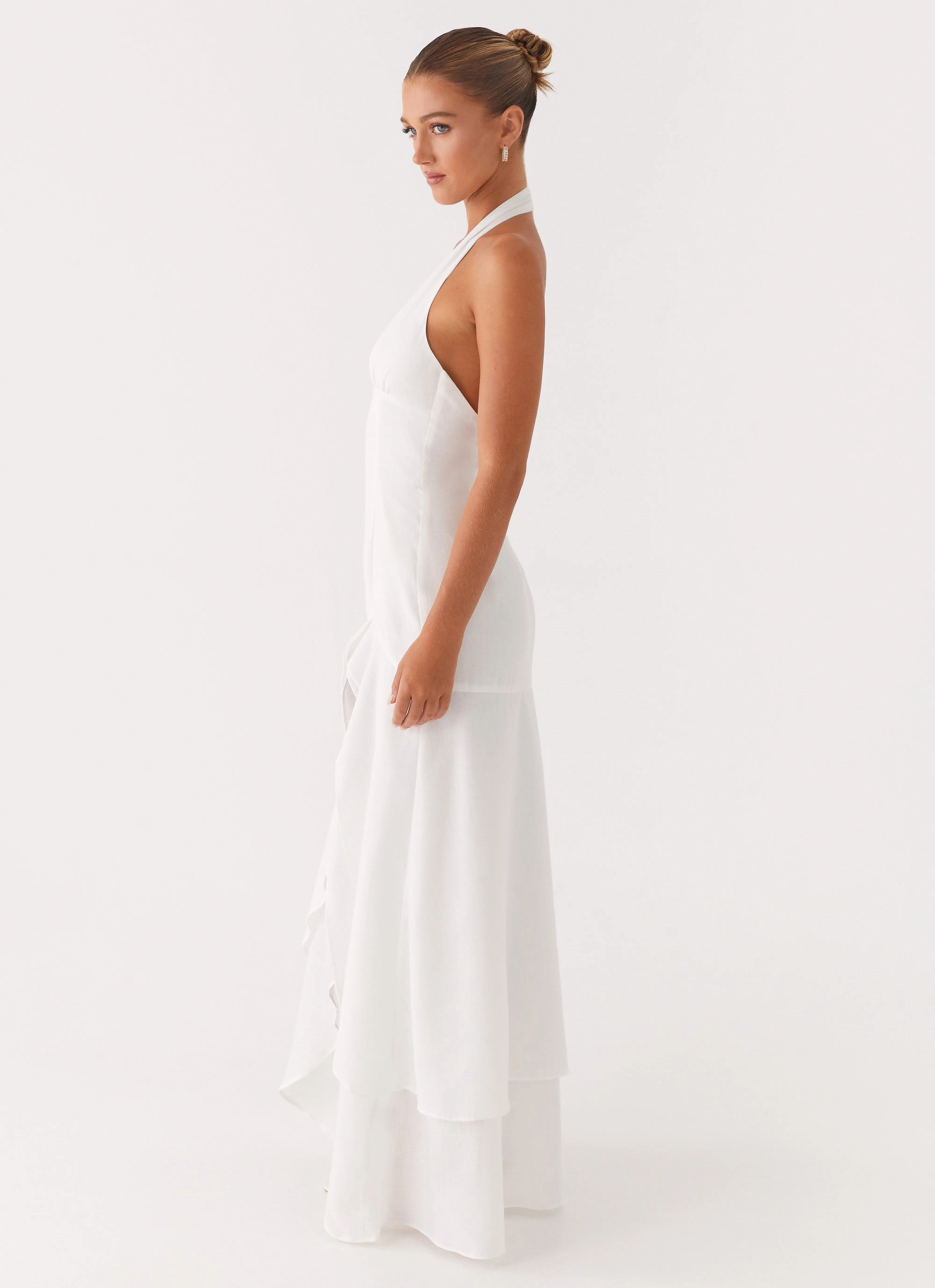 Turu Maxi Dress - White Layer Light