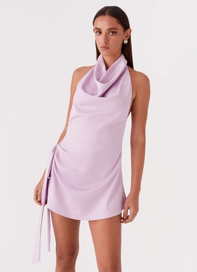 Something About You Mini Dress - Lilac Layered Style Exclusive Drop