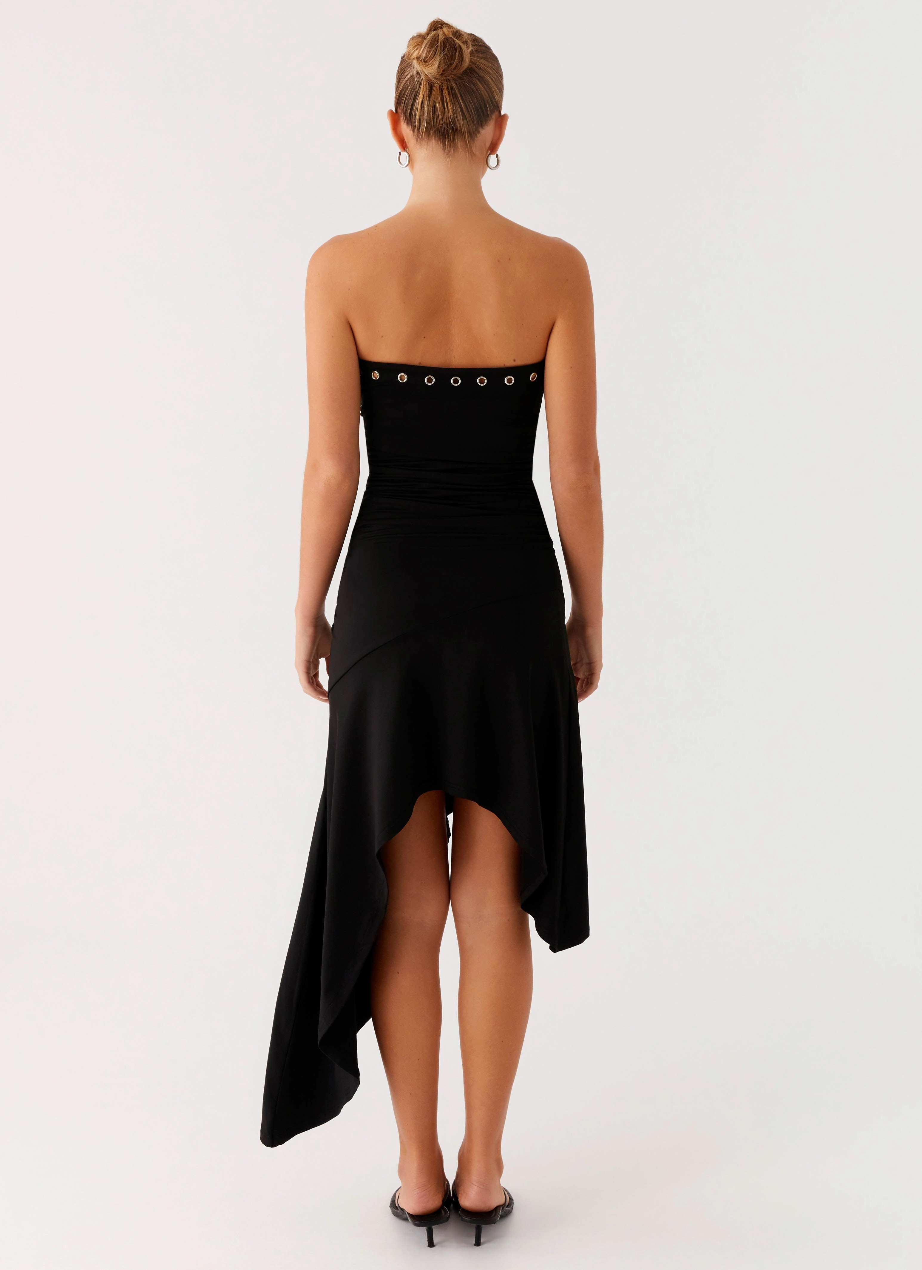 Unapologetic Midi Dress - Black Bold Color