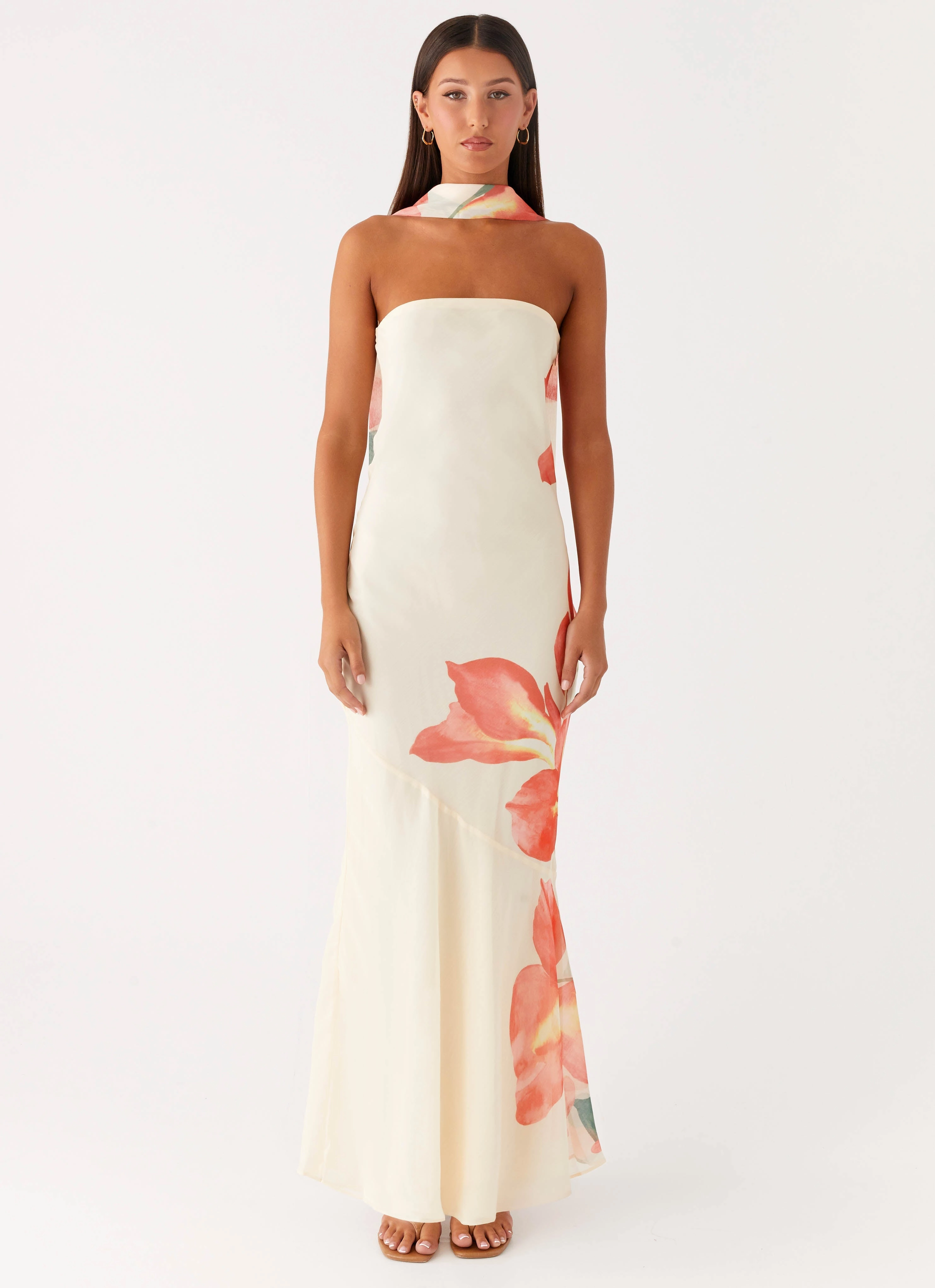 Under The Pagoda Maxi Dress - Siena Floral Classic Comfort