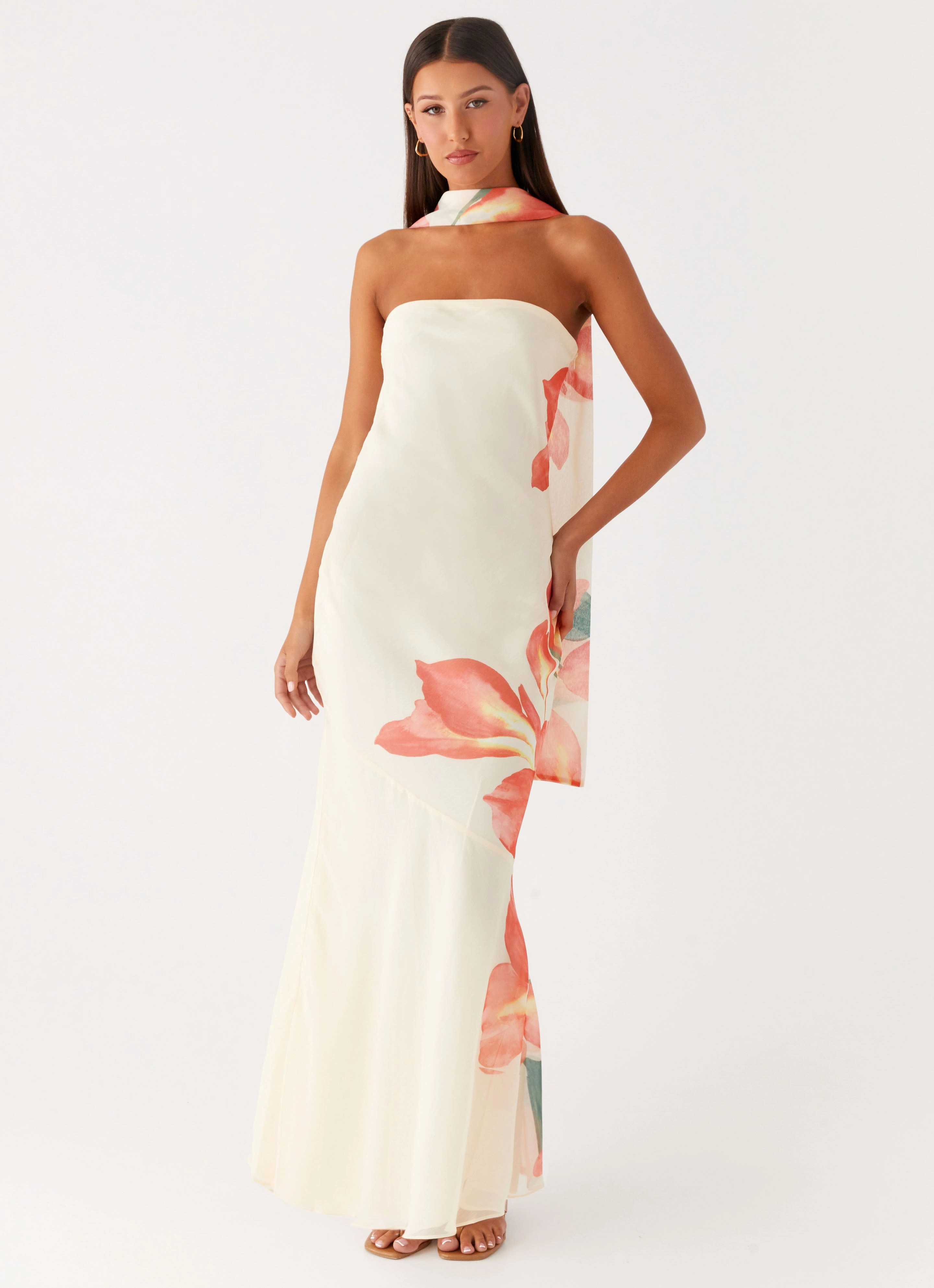 Polished Style Under The Pagoda Maxi Dress - Siena Floral