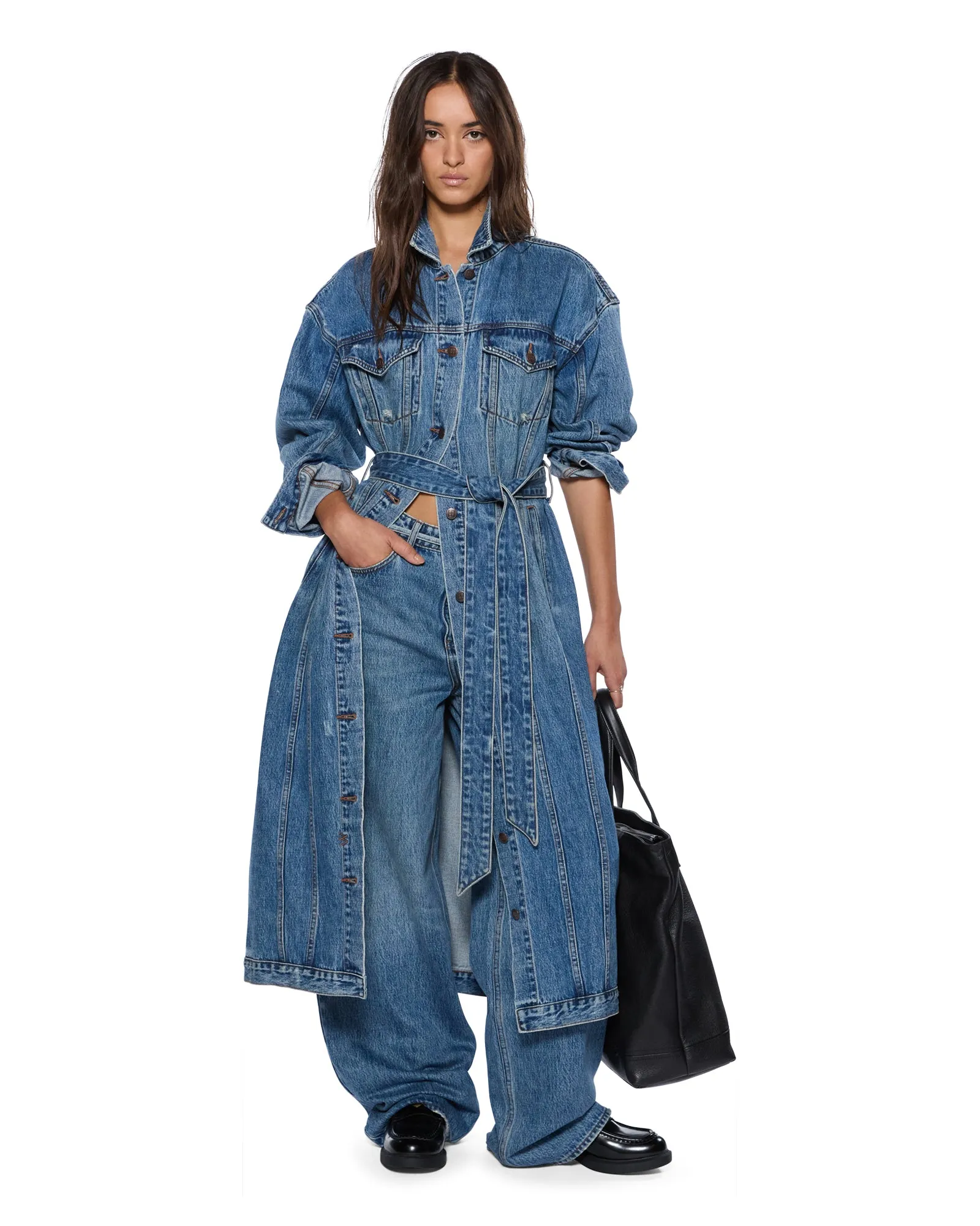 TRUCKER COAT RELIK Hexagonal Quilted Pattern Likelihood