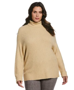 Plus Size Sequin Sweater Comfortable Wear