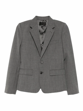 half-zip Ysee Blazer in Heather Grey