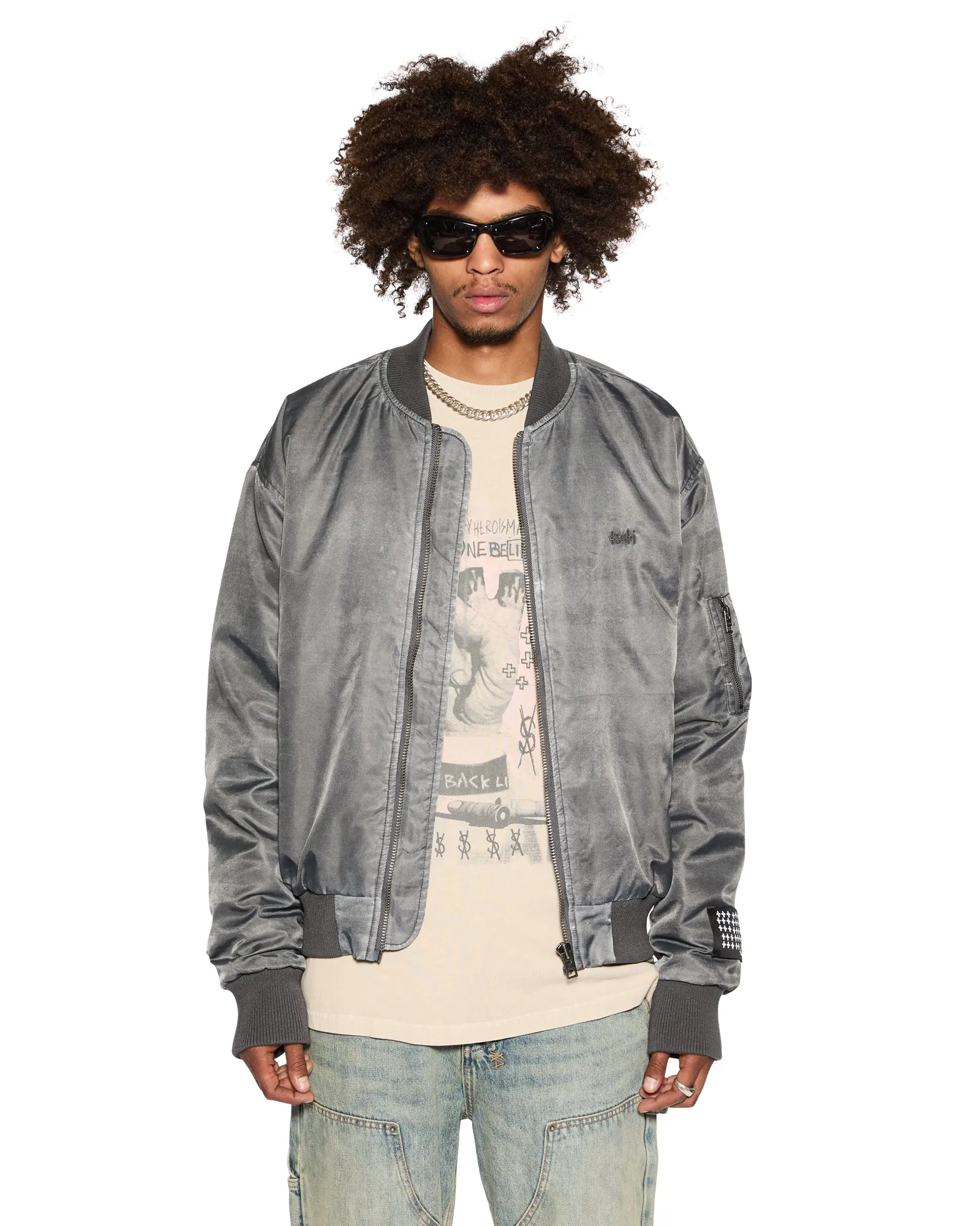 Unlined Minimalist Design IDOLS EKCESS LS TEE TONER LowProfileZipperSystem Light material