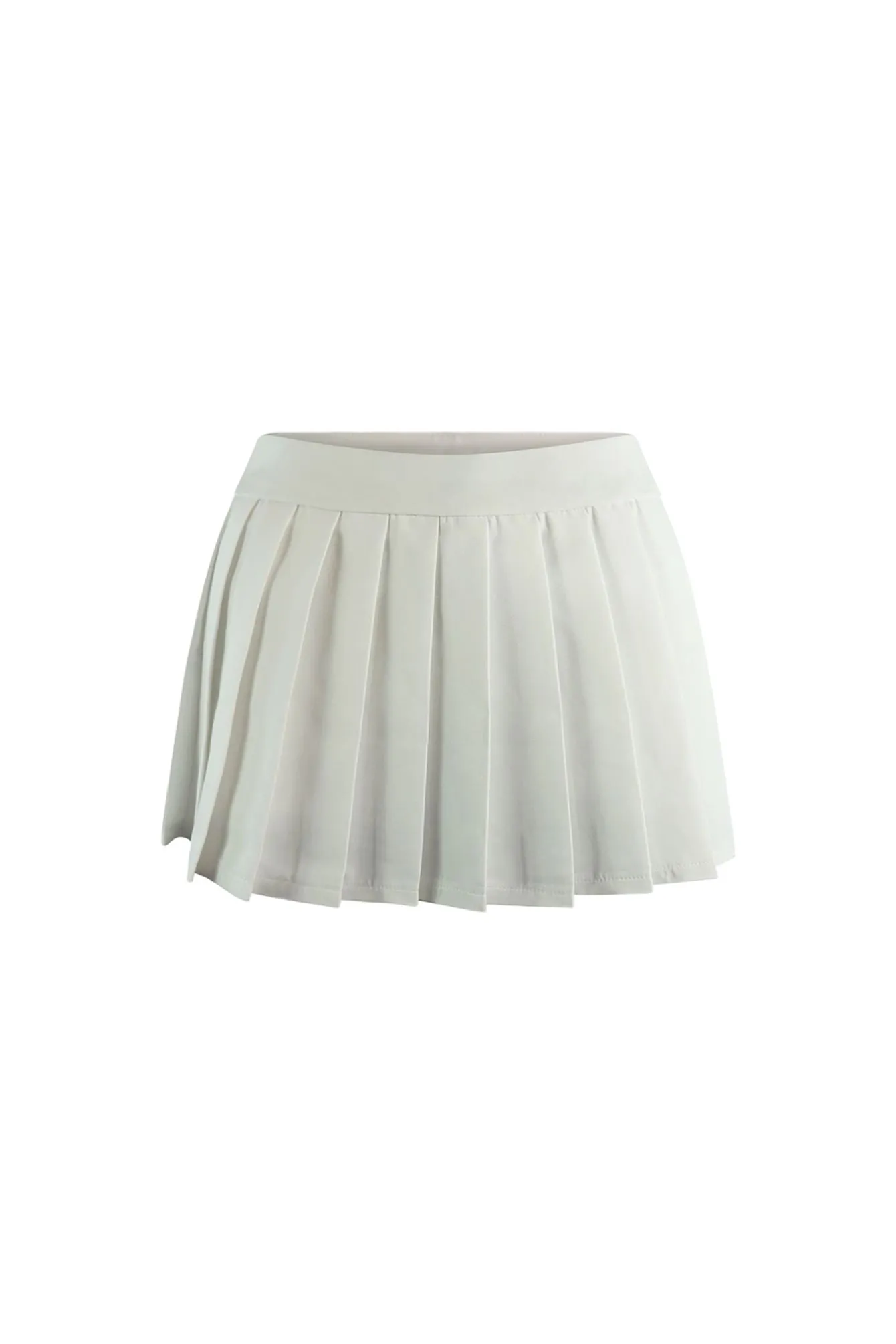 Uptown Girl Pleated Tennis Skirt Wind Resistant Panels DoubleLayeredKnees