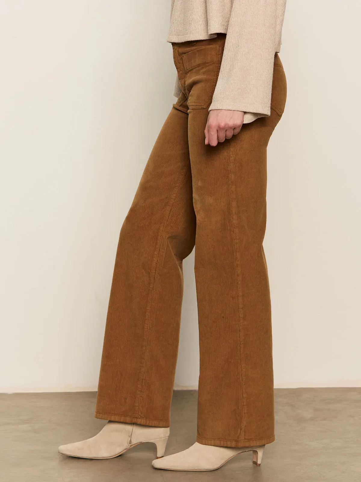 Everyday Comfort Cotton comfort Corduroy Marine Pant Bronze