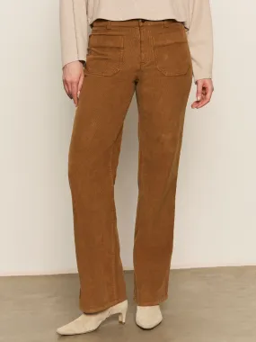 Corduroy Marine Pant Bronze Fashion Staple Secure Closures