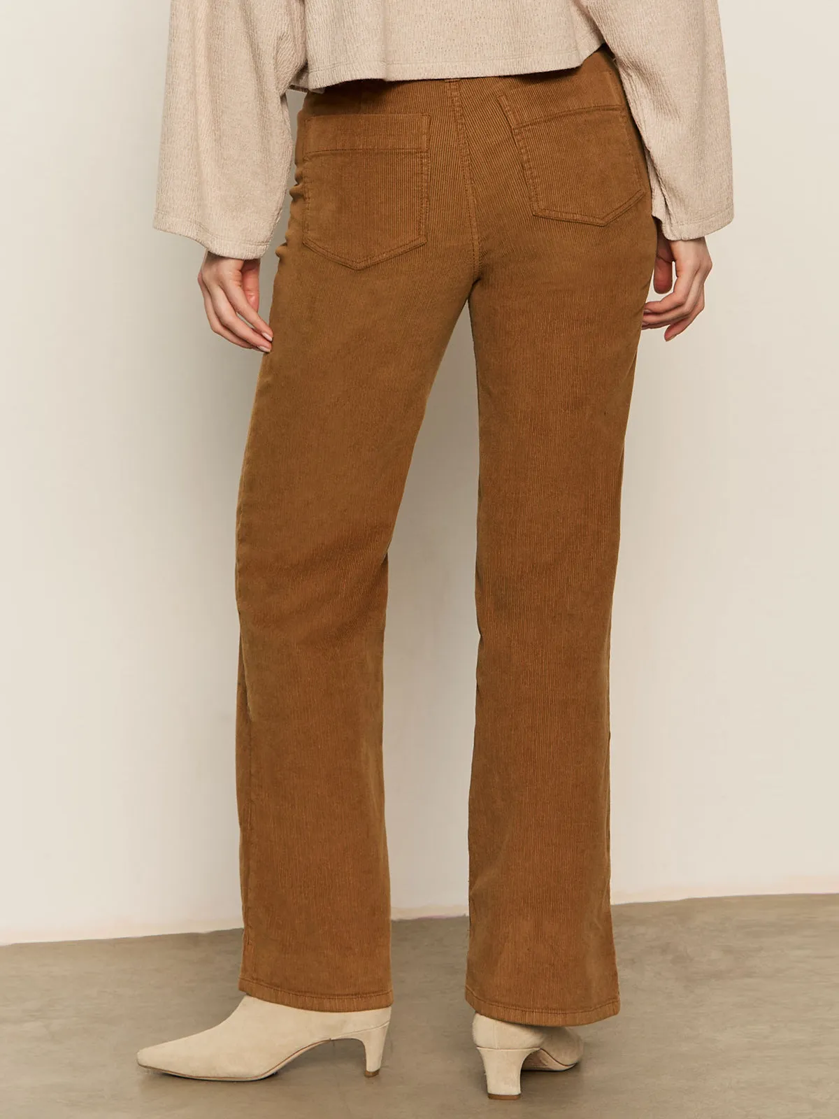 Anti Chafe Lining No Irritation Seams Corduroy Marine Pant Bronze Soft texture feel