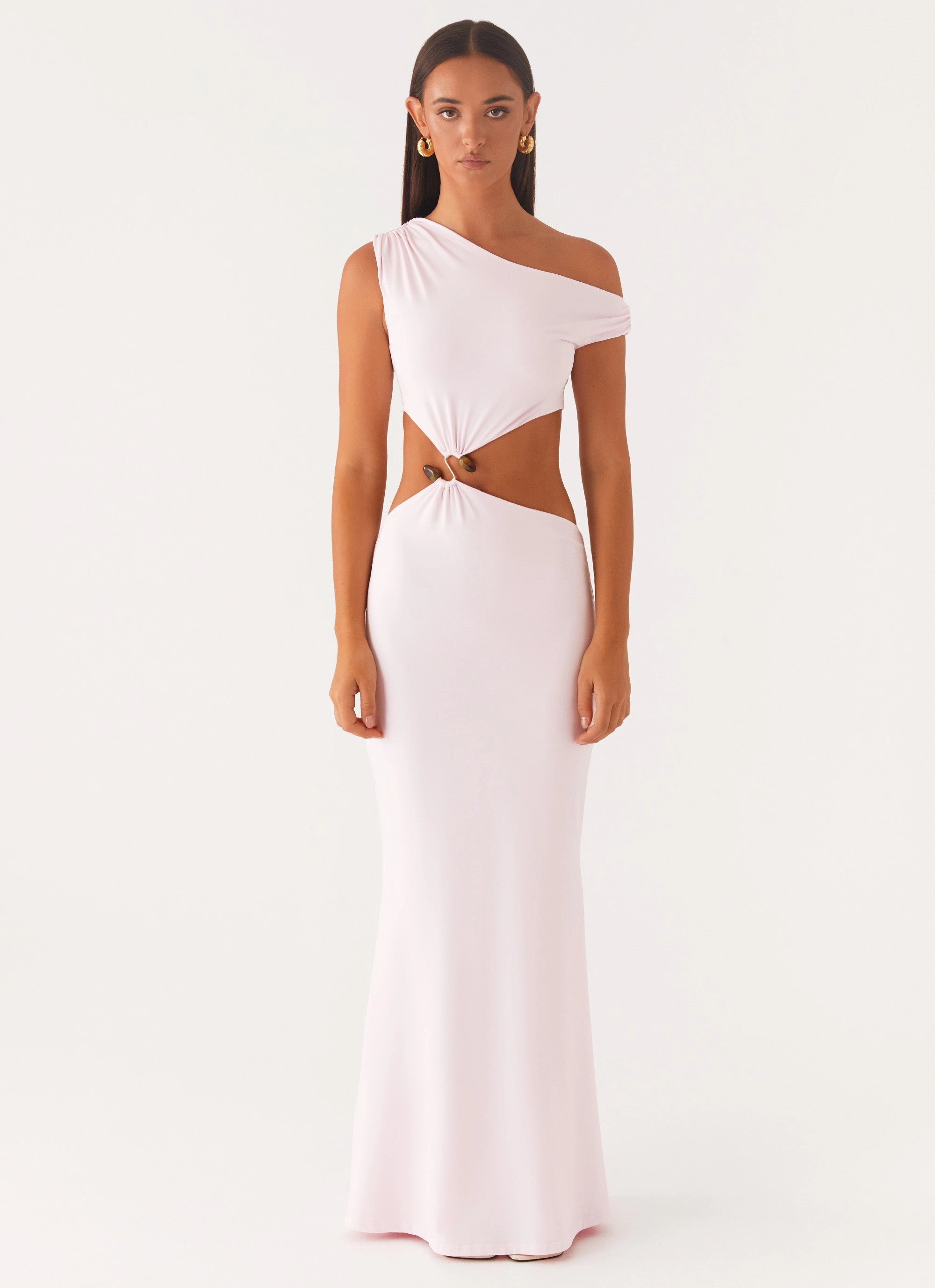 Refined Presence Veronica Maxi Dress - Pink