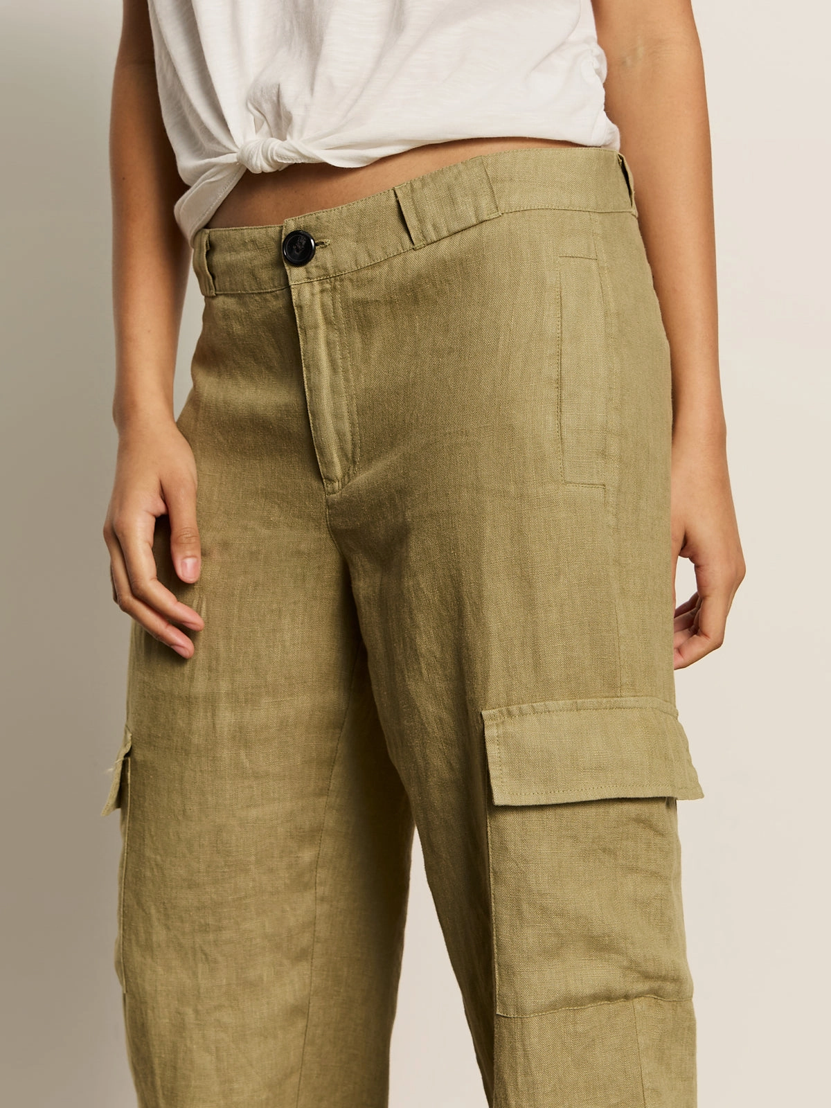 SweatAbsorbent Take Over Linen Jogger Standard Rise Pant Bamboo