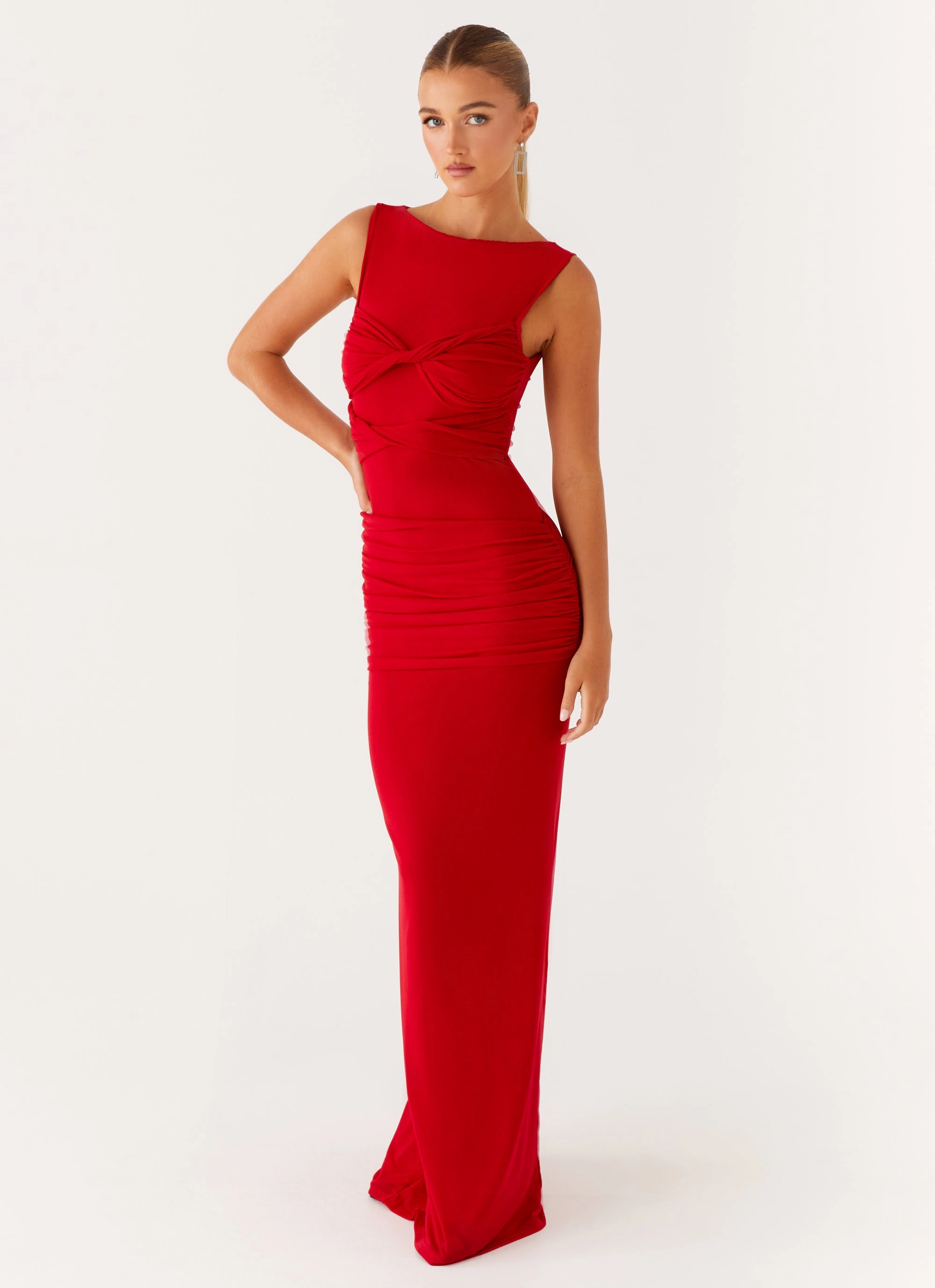Missy Maxi Dress - Red Chic Tailoring