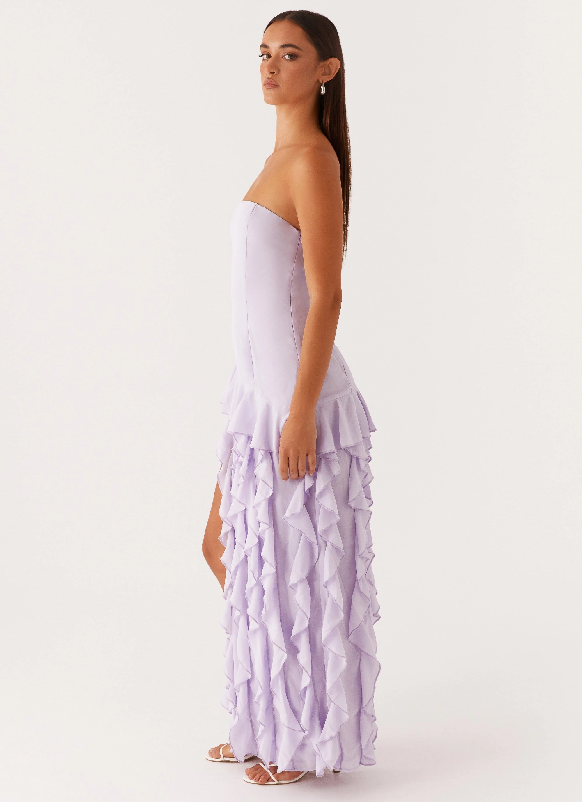 Firefly Maxi Dress - Lilac Night Vibes Elegant Motion