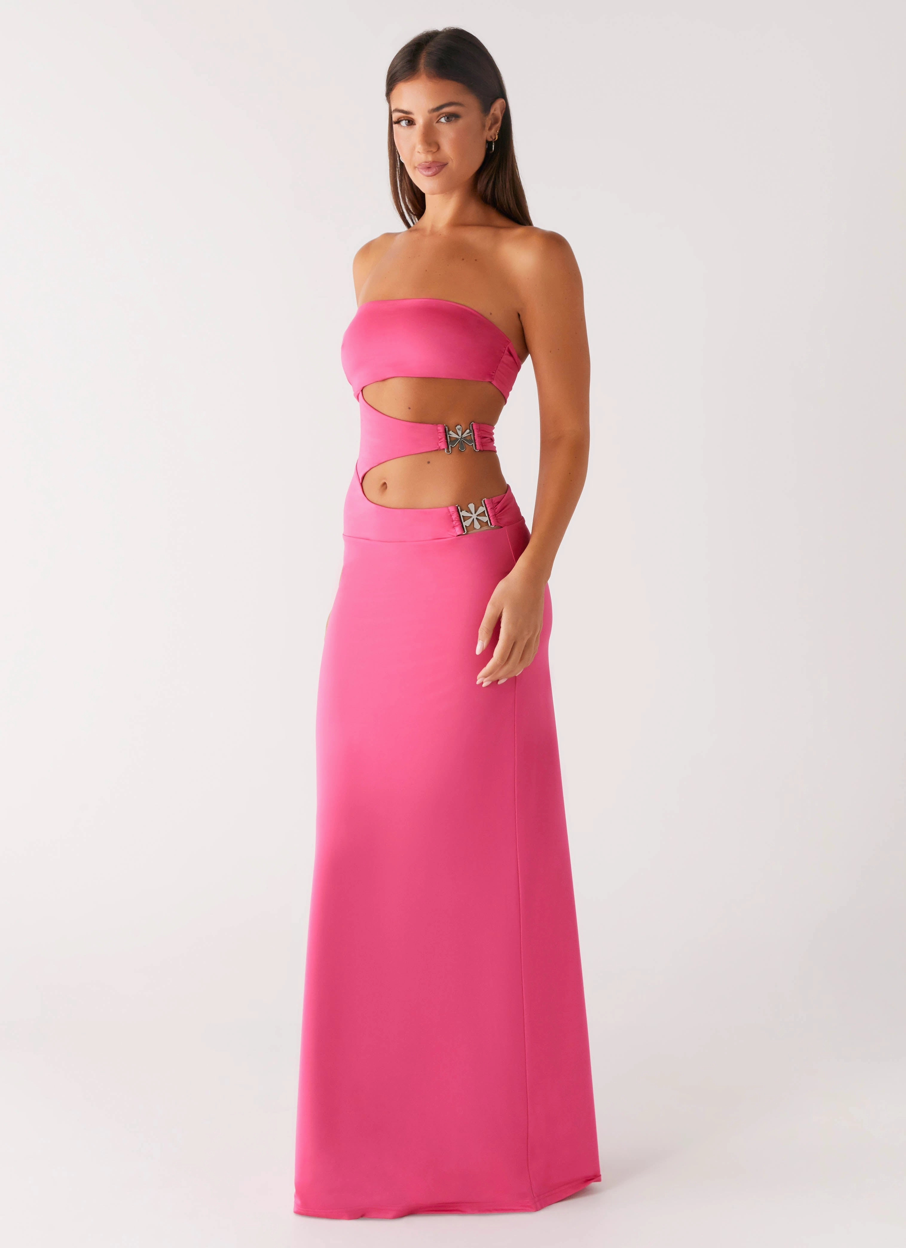 Montego Maxi Dress - Pink Photo Glow