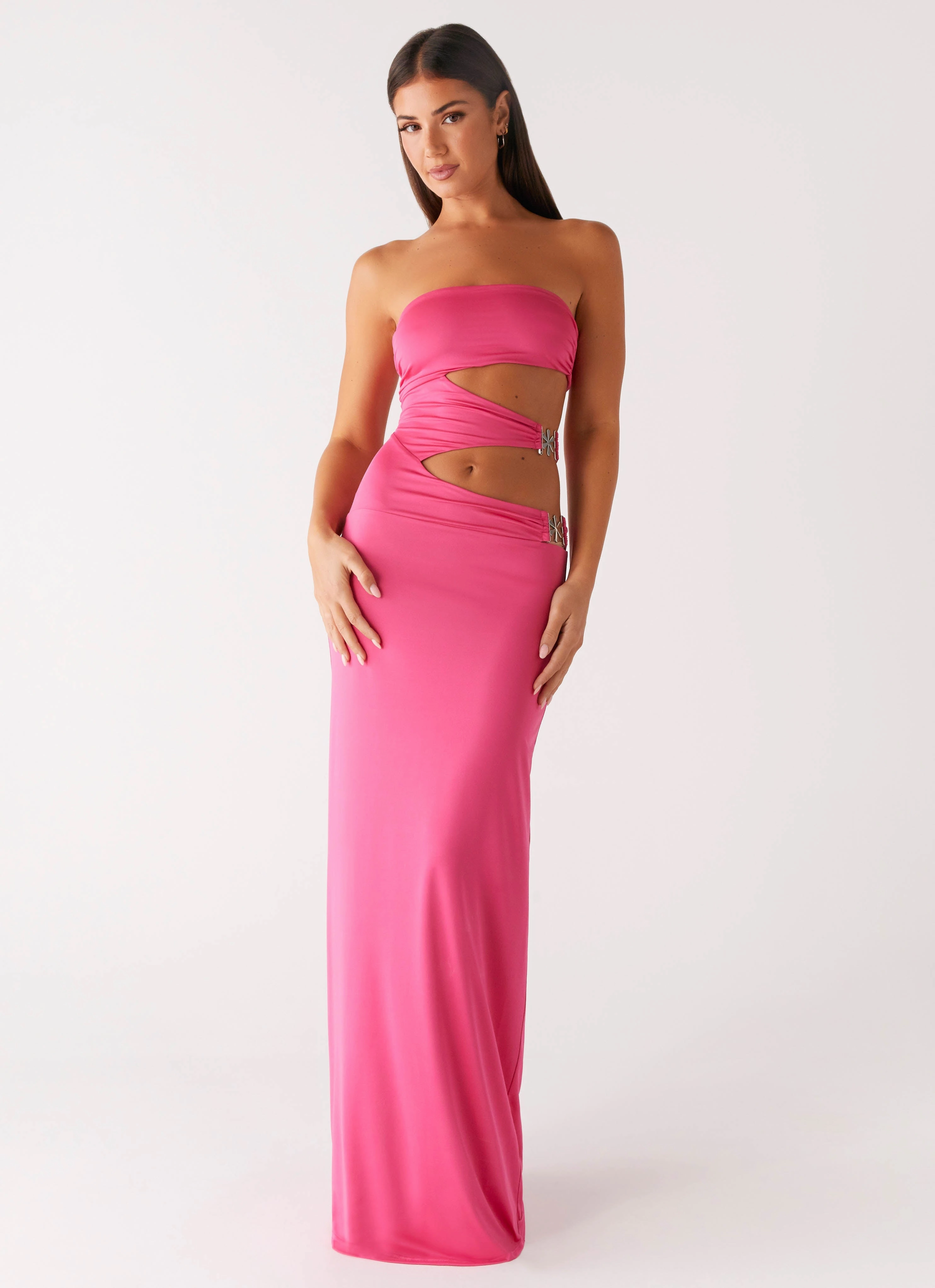 Montego Maxi Dress - Pink Neutral Mood