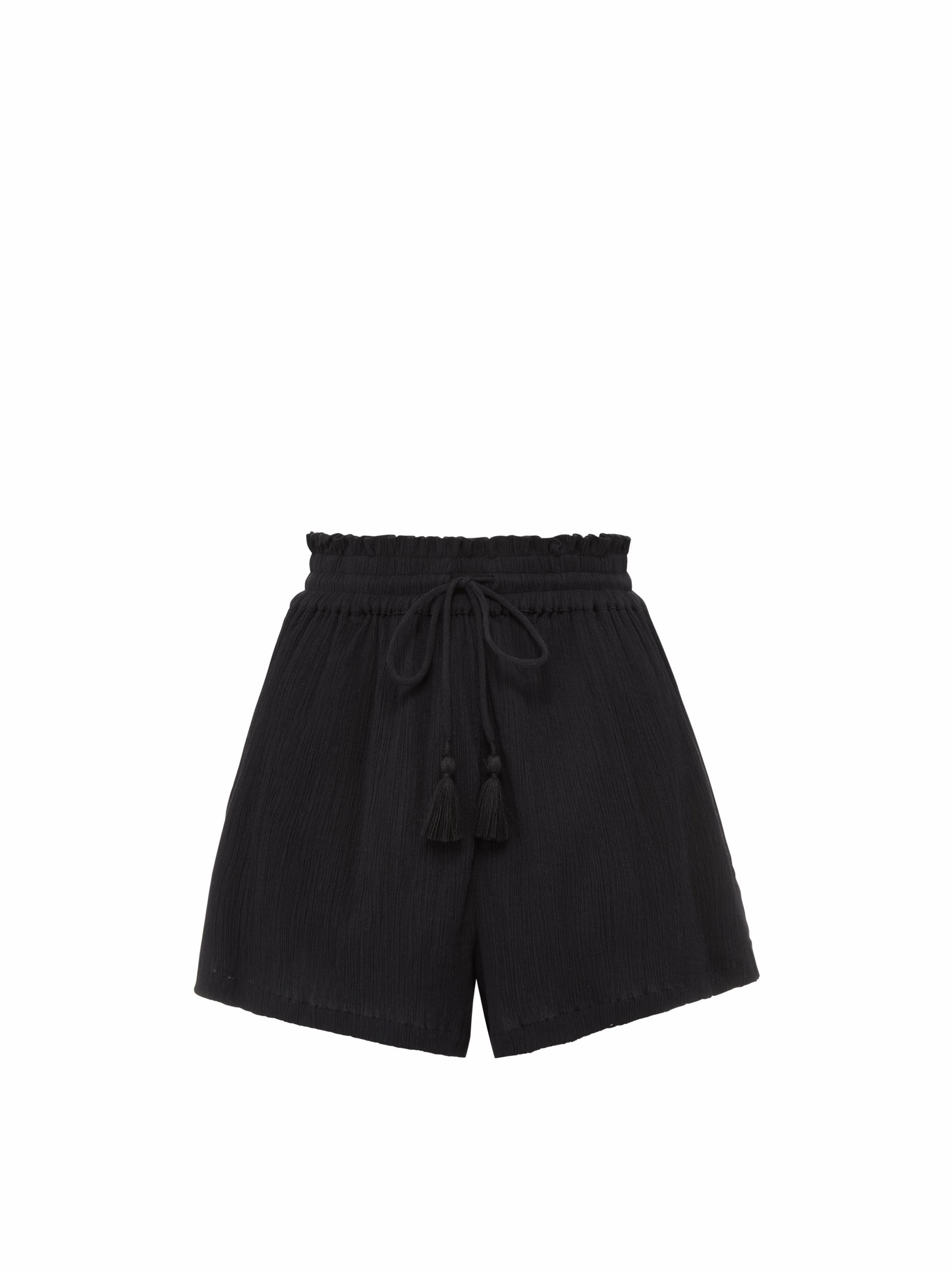 Breathable fabric Vicki Shorts In Black