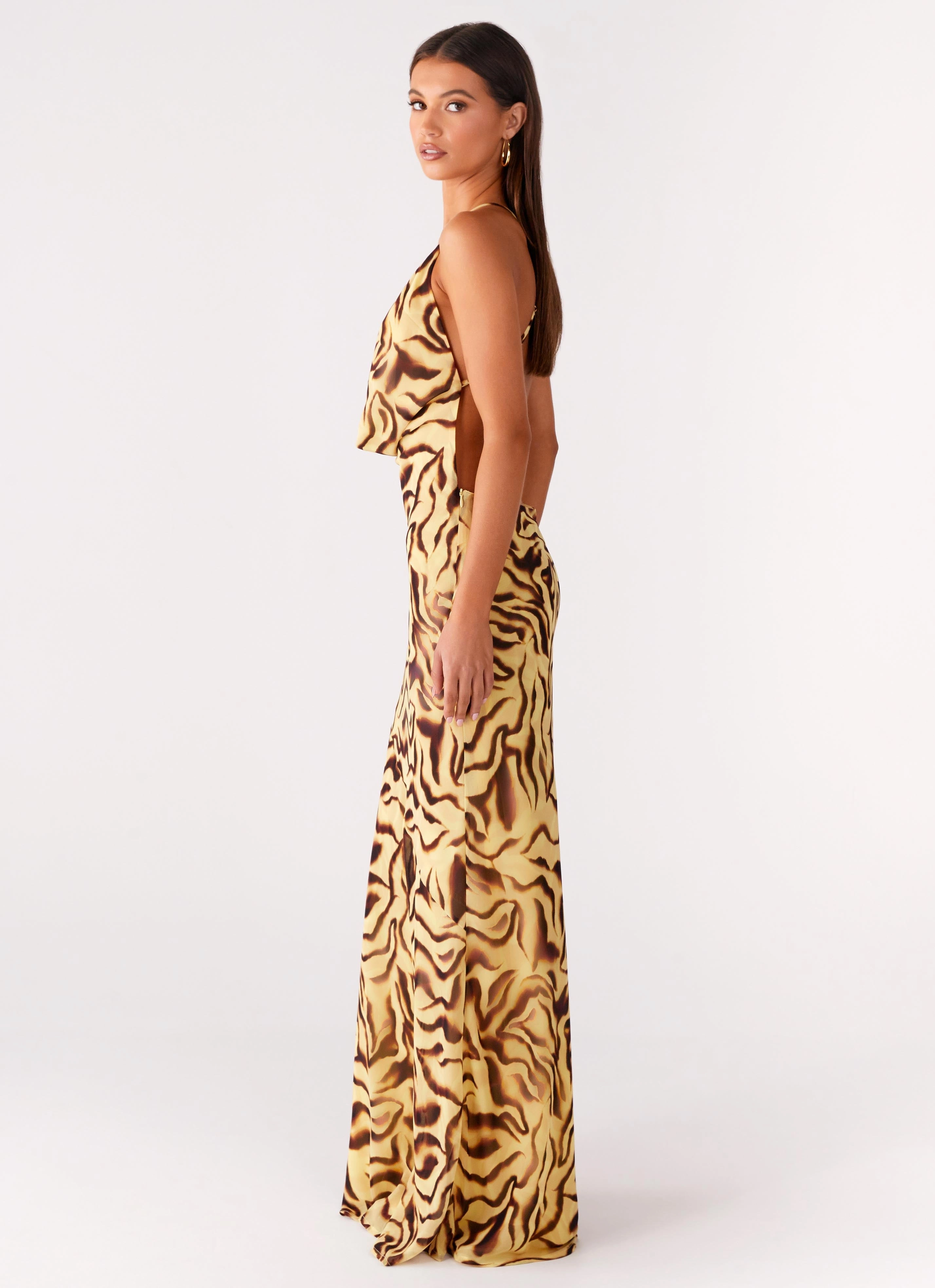 Casual Elegance Viva Lune Maxi Dress - Laguna Print