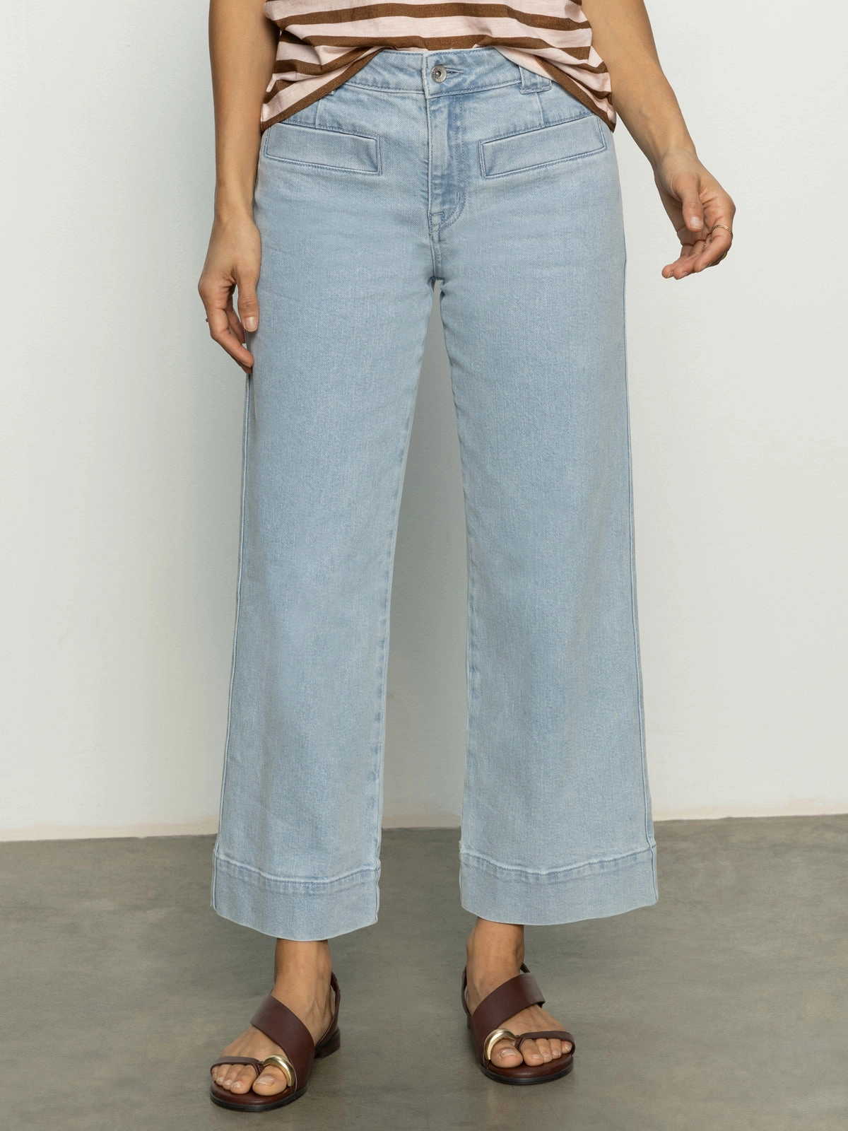 Bound Seam Edges LowProfileZipperSystem Voyage Standard High Rise Crop Jeans Winner's Circle