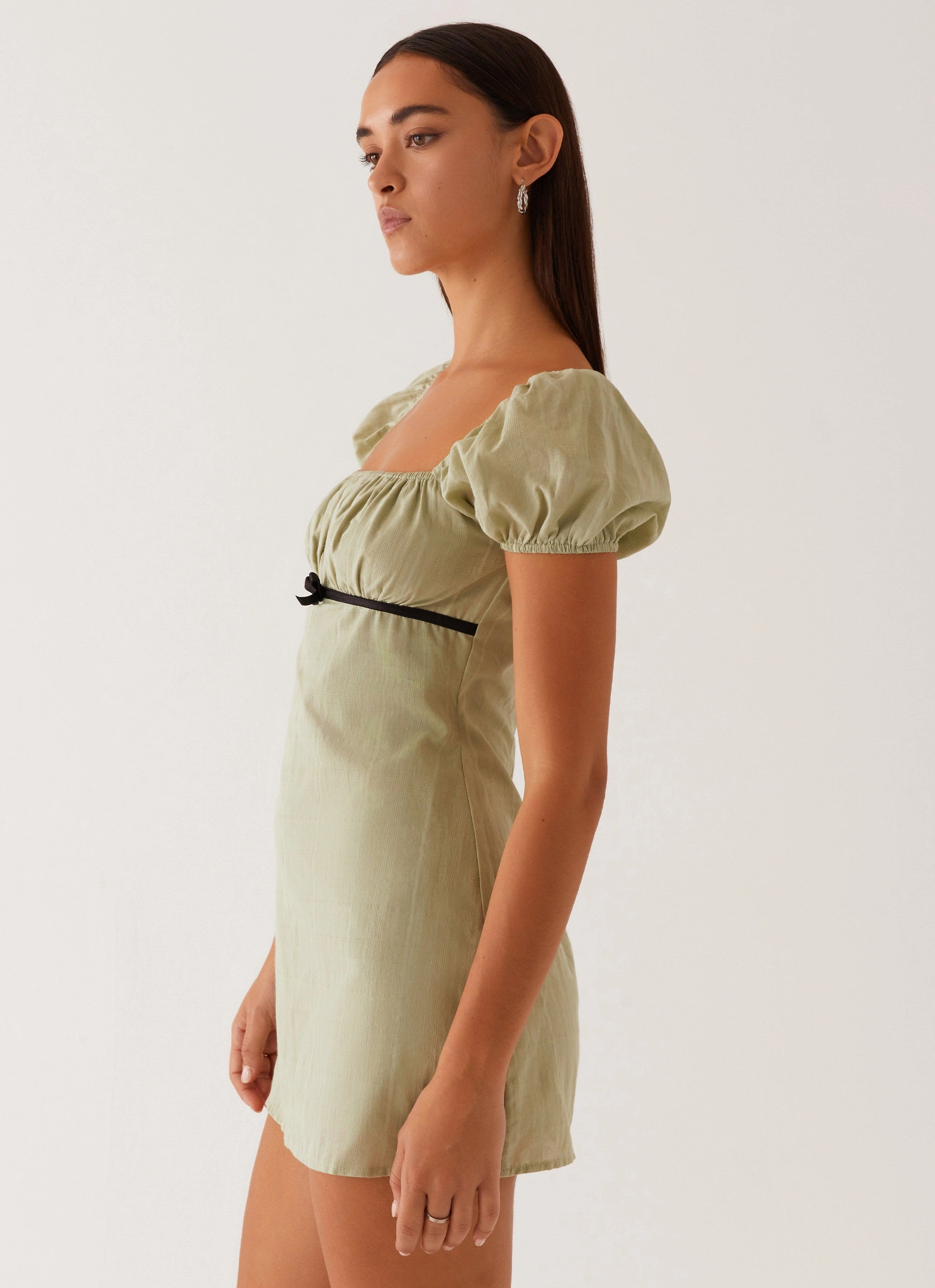 Comfort Innovation Fran Mini Dress - Pastel Green