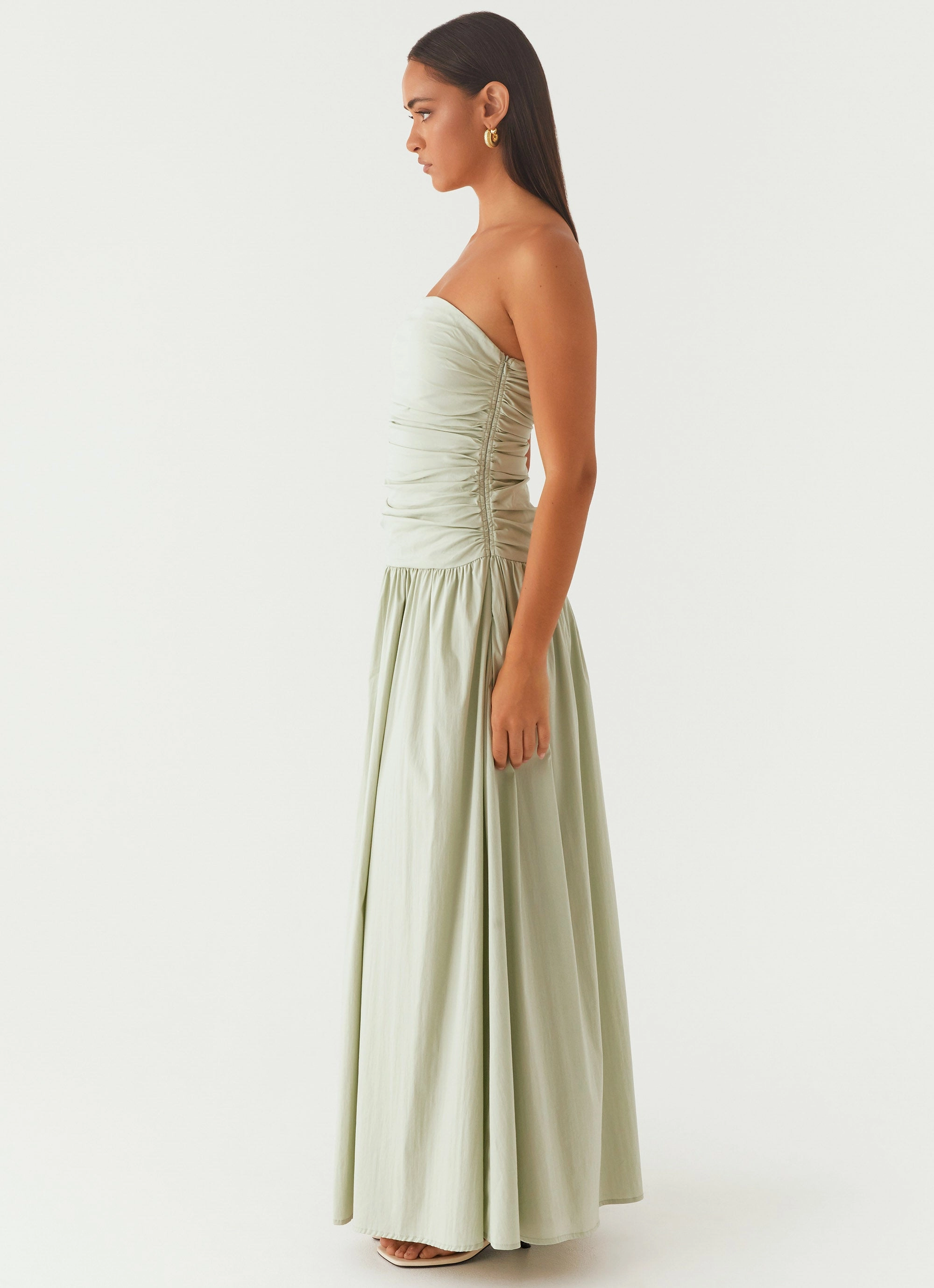 Carmel Maxi Dress - Sage New Mood Versatile Layer Wear