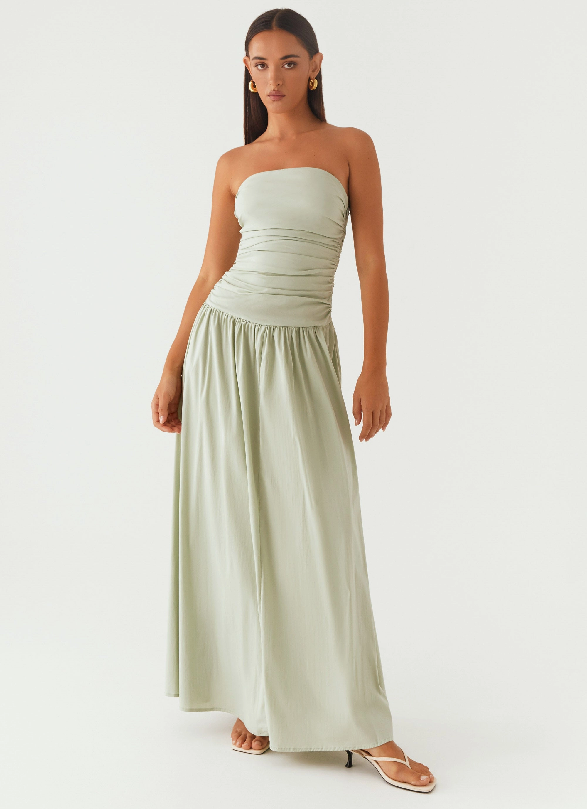 Carmel Maxi Dress - Sage Mood Casual