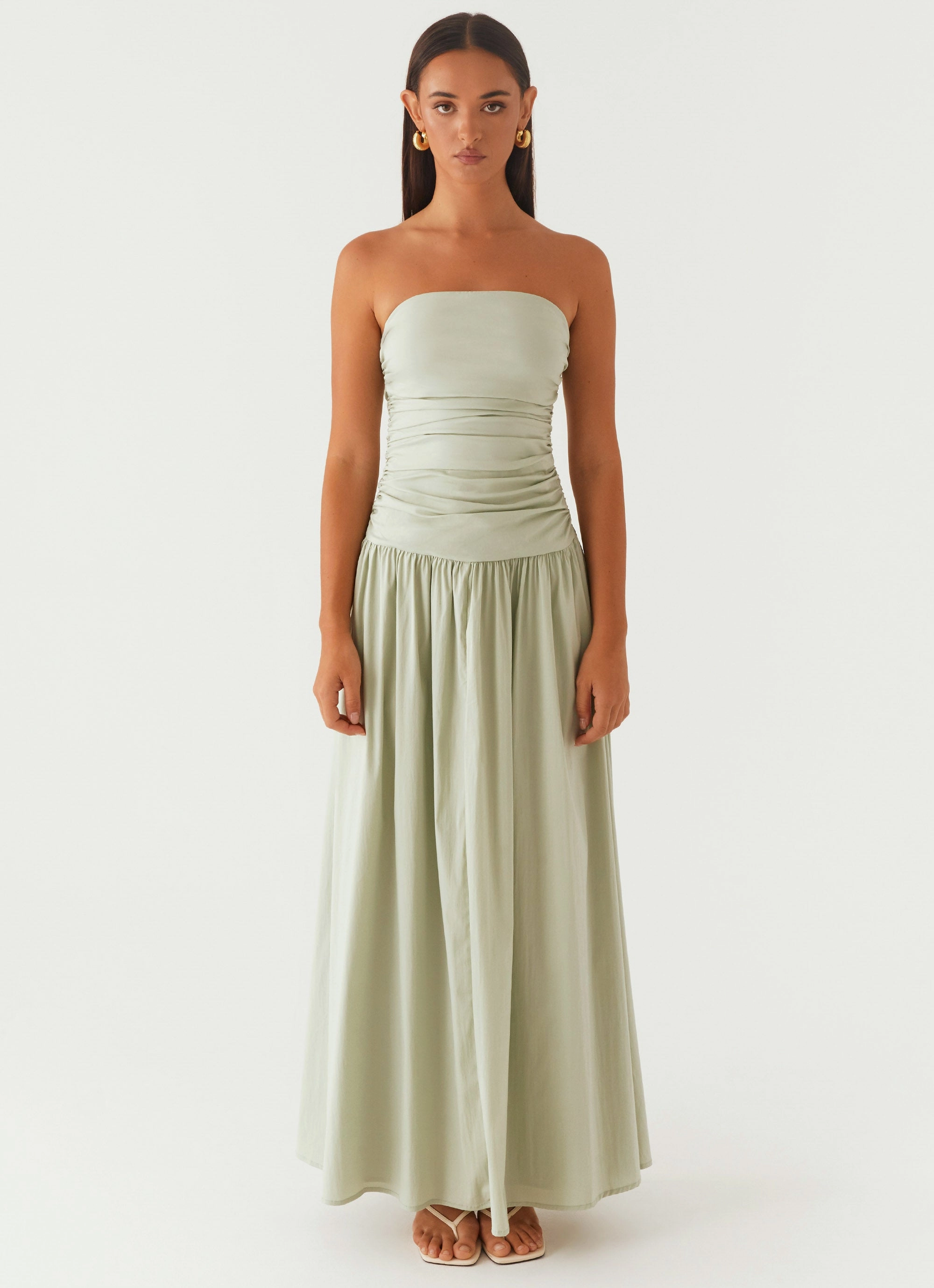 Carmel Maxi Dress - Sage Casual Mode