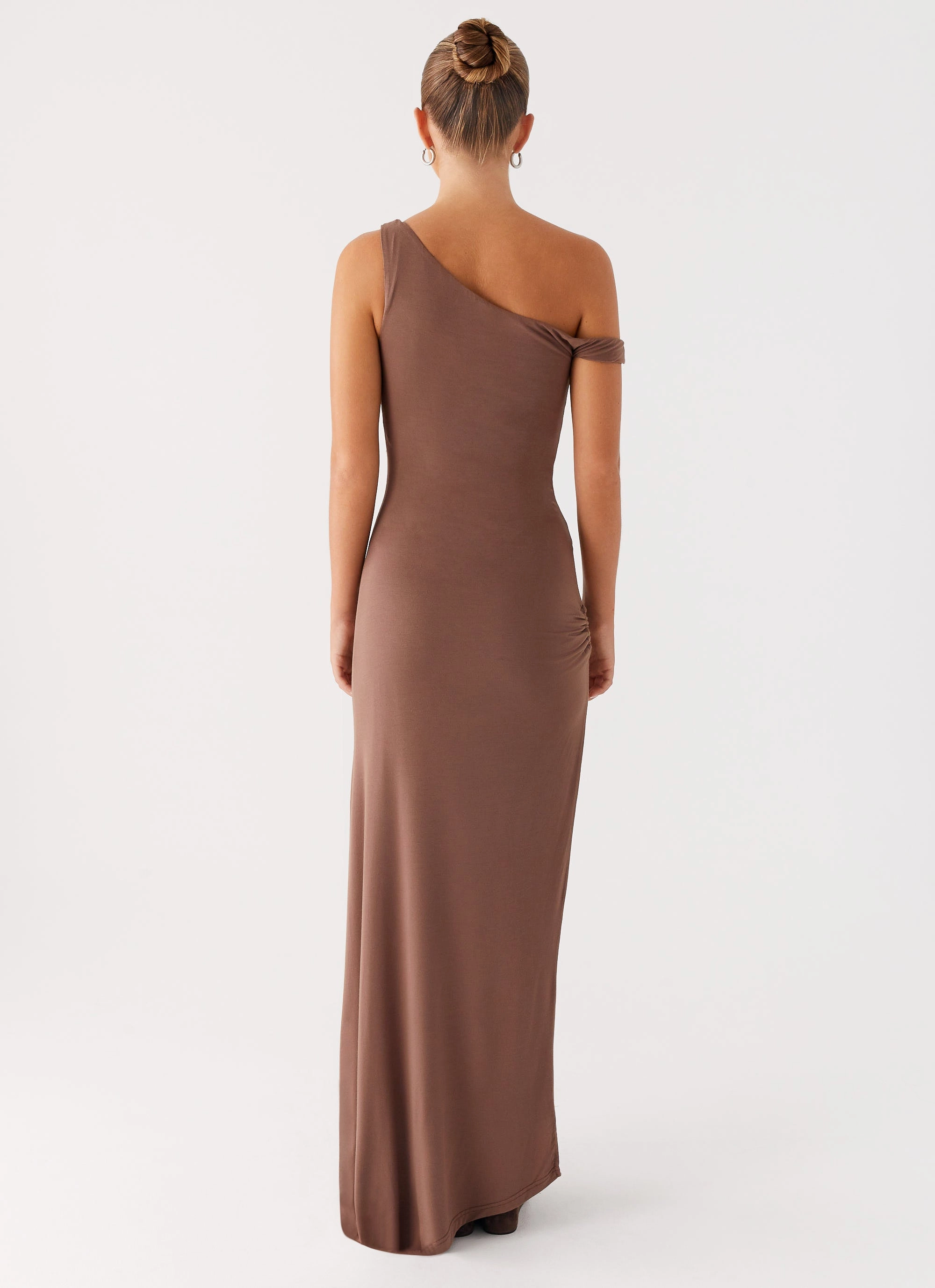 Perfectly Fitted Wrinkle-Resistant Dalla Maxi Dress - Dark Chocolate