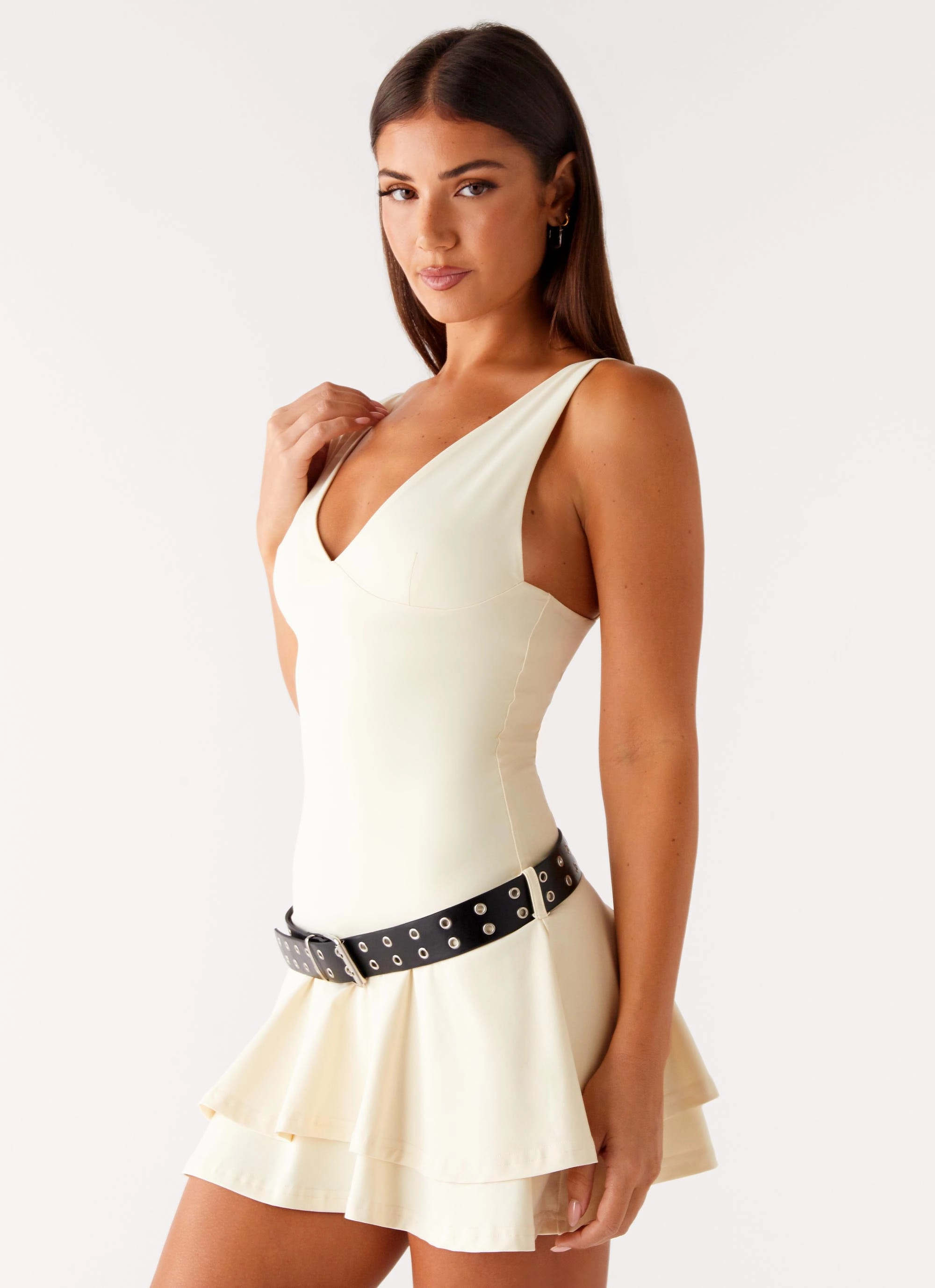 Soft Palette All Season Gold Coast Mini Dress - Yellow