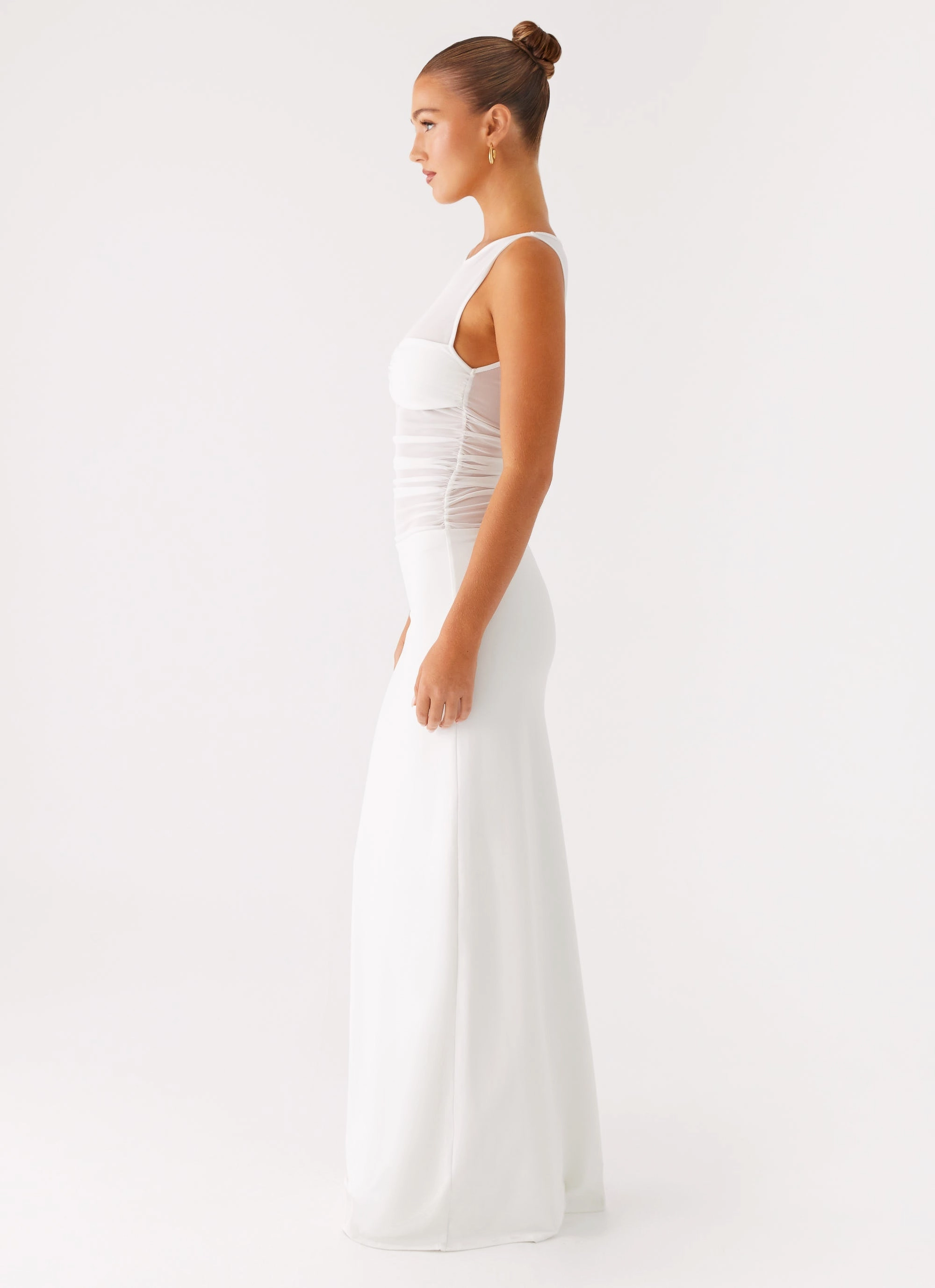 Travel-friendly Wesley Maxi Dress - Ivory