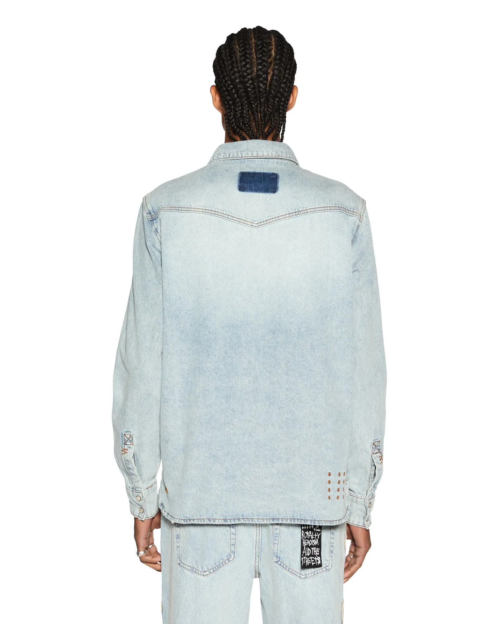 snap closure WHIPLASH LS SHIRT PARAGON