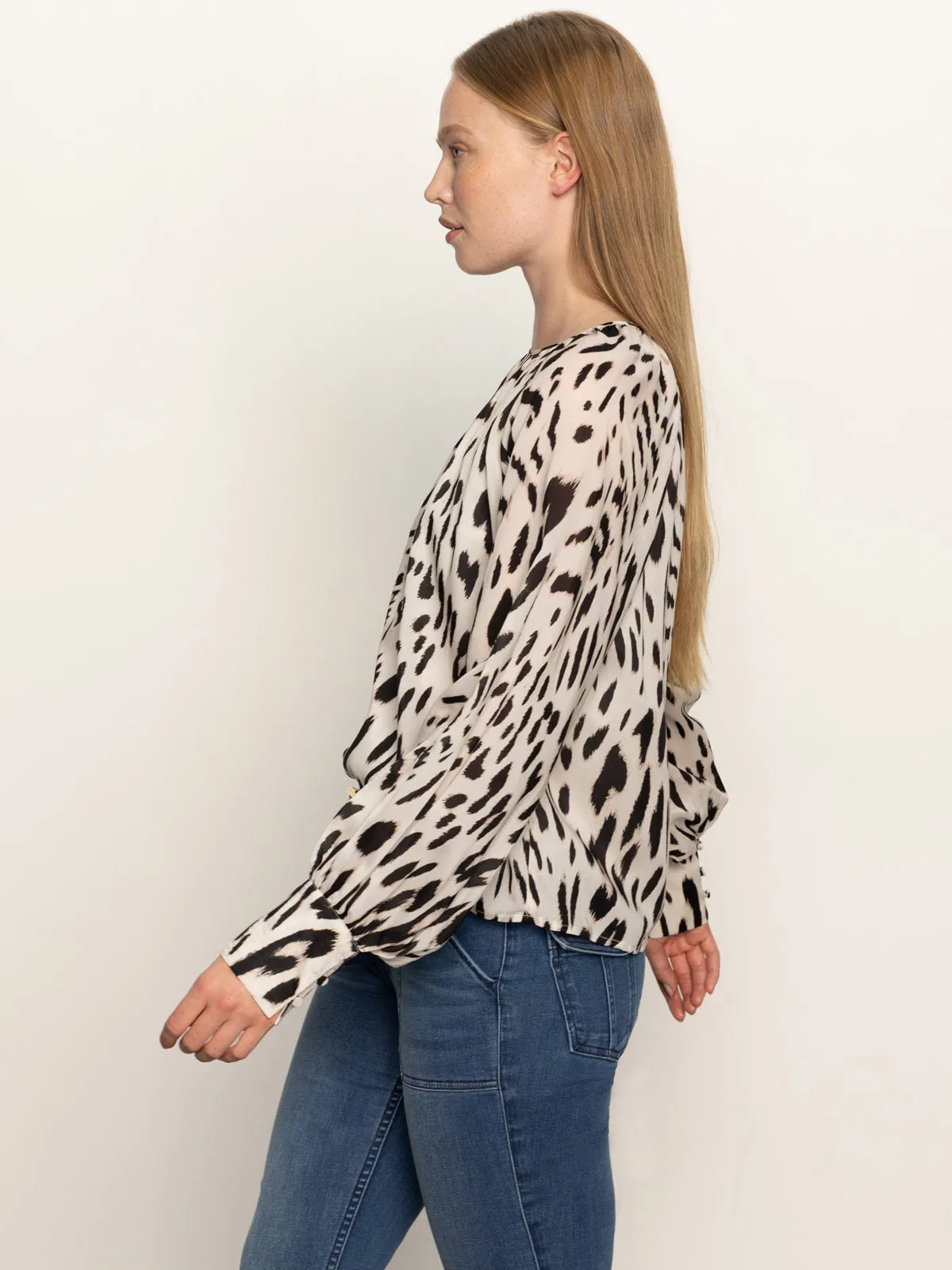 Flatlock Seam Technology Wild Dreamer Blouse Mother Leo