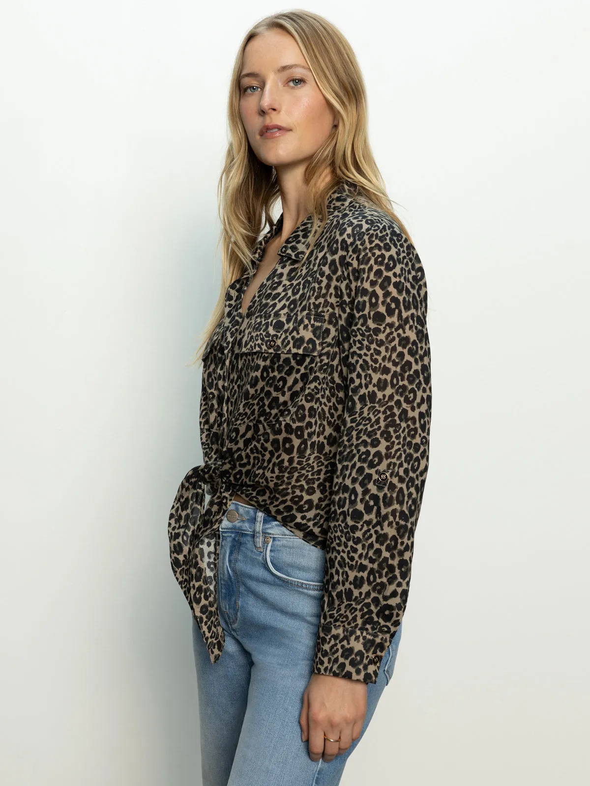 UltraSoftLining Wild Love Tie Top French Kitty