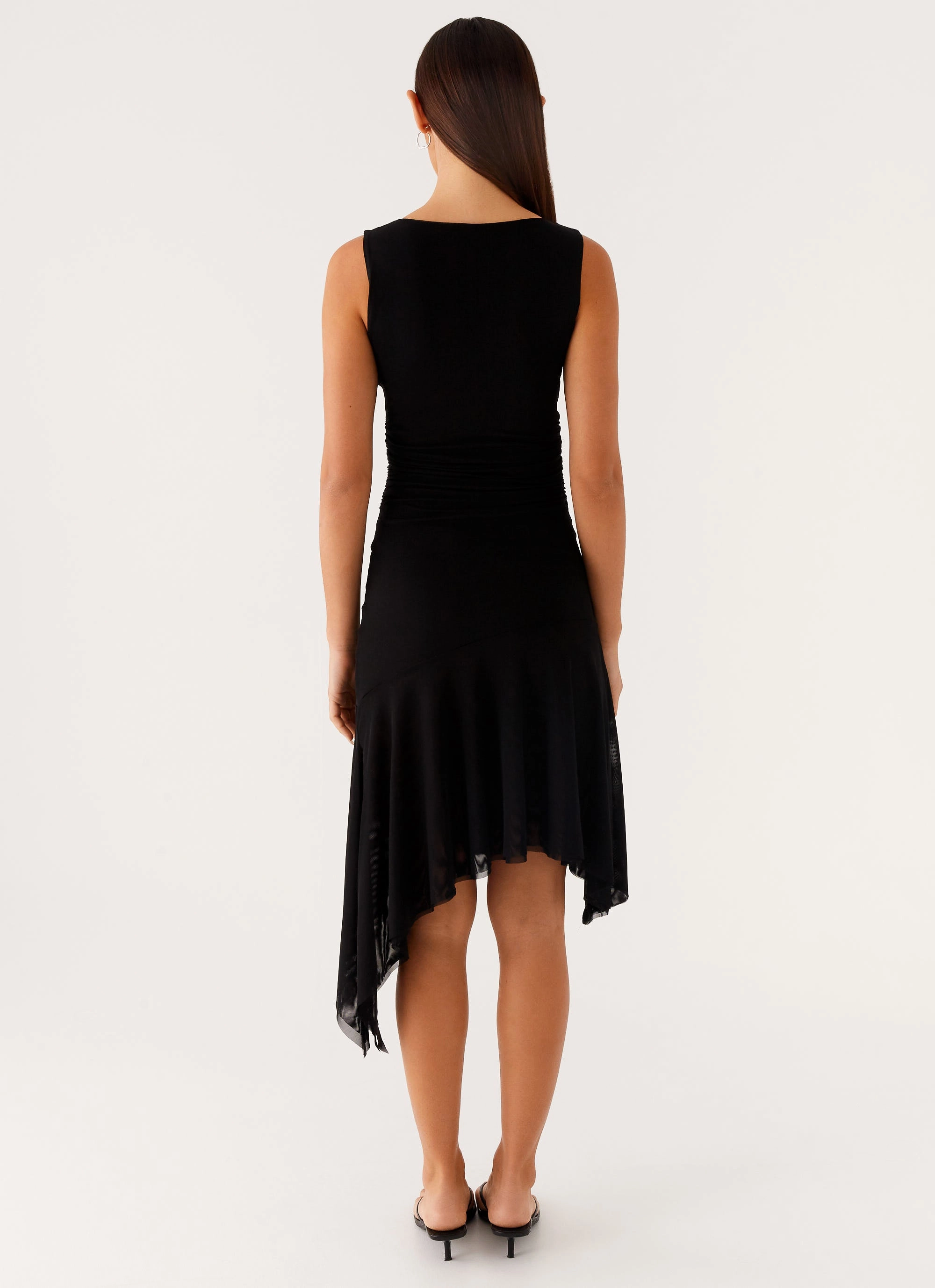 Fashionable Wear Winona Midi Dress - Black