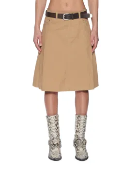 TRINITY KILT TAN Soft Touch Fabric