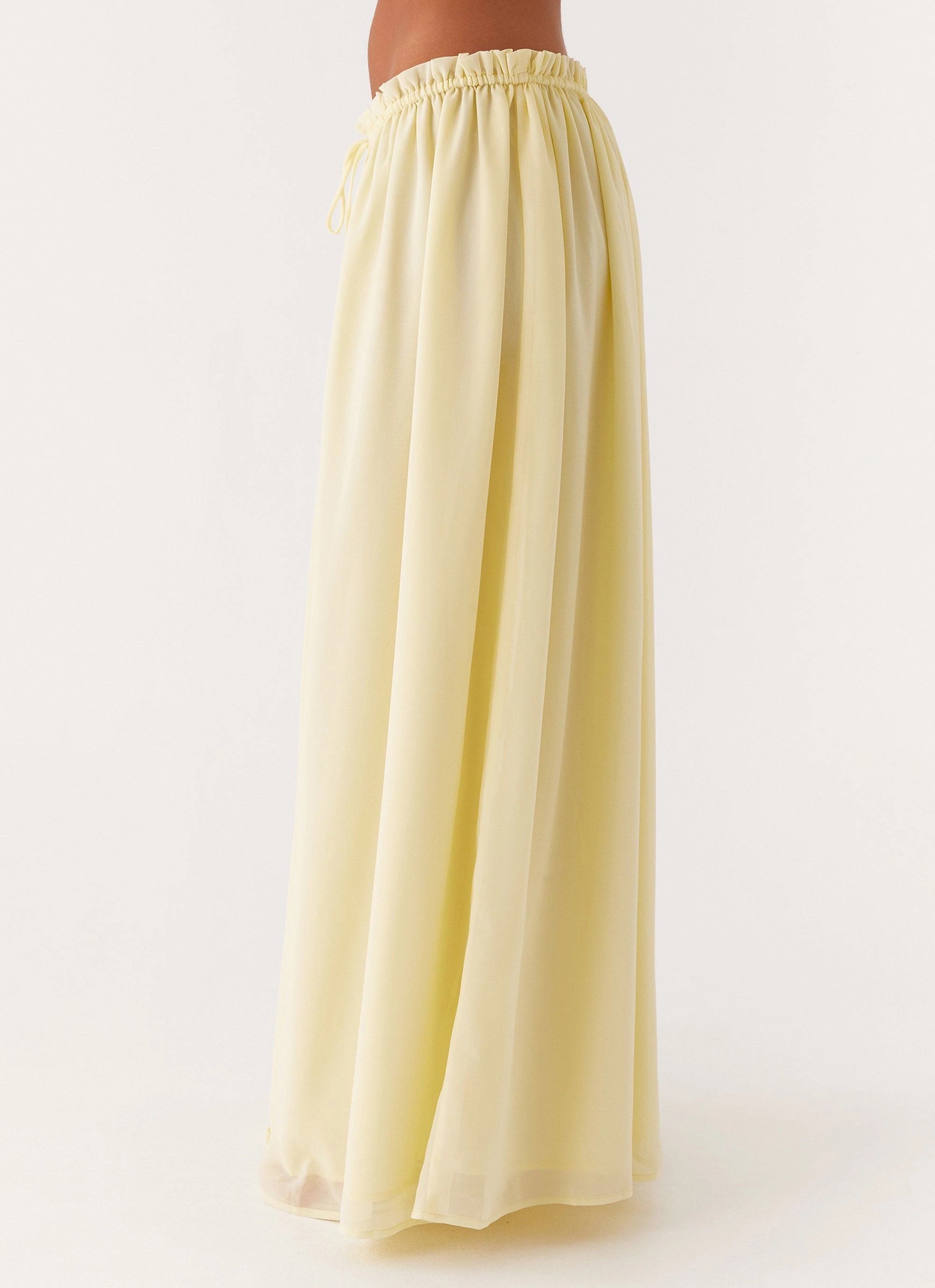 Photography Session Zaya Maxi Skirt - Yellow