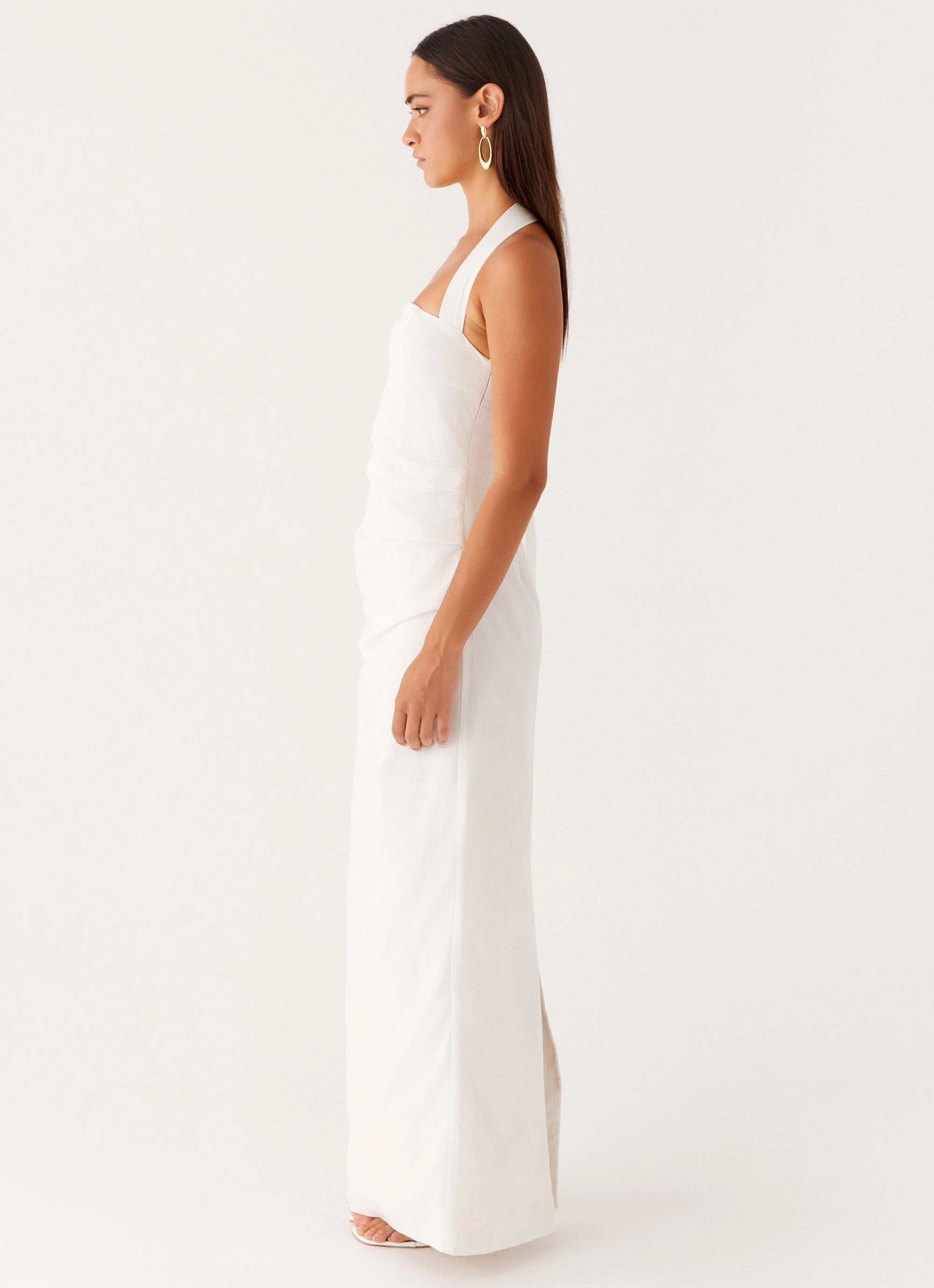 Elegant Layer Rumour Has it Maxi Dress - White